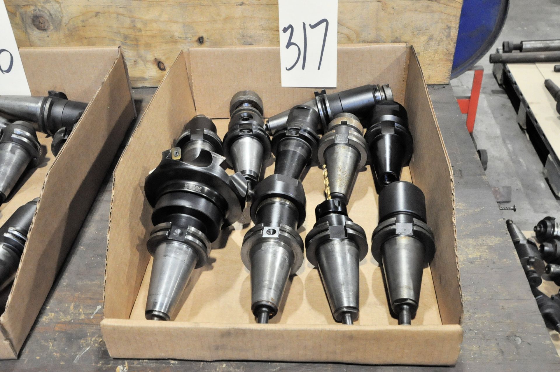 Lot-(10) CAT40 Taper Tool Holders in (1) Box