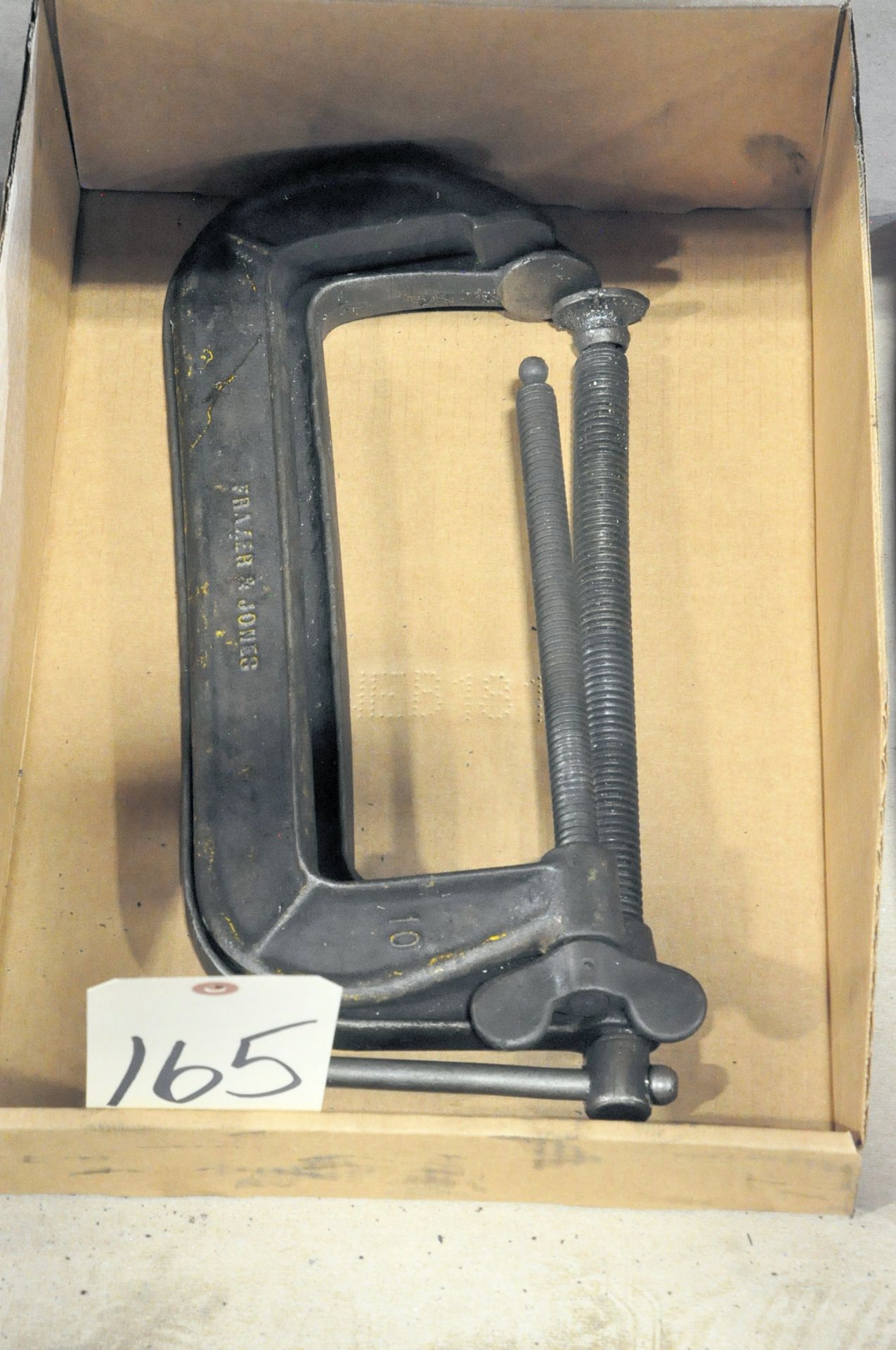 Lot-(2) 10" C-Clamps in (1) Box