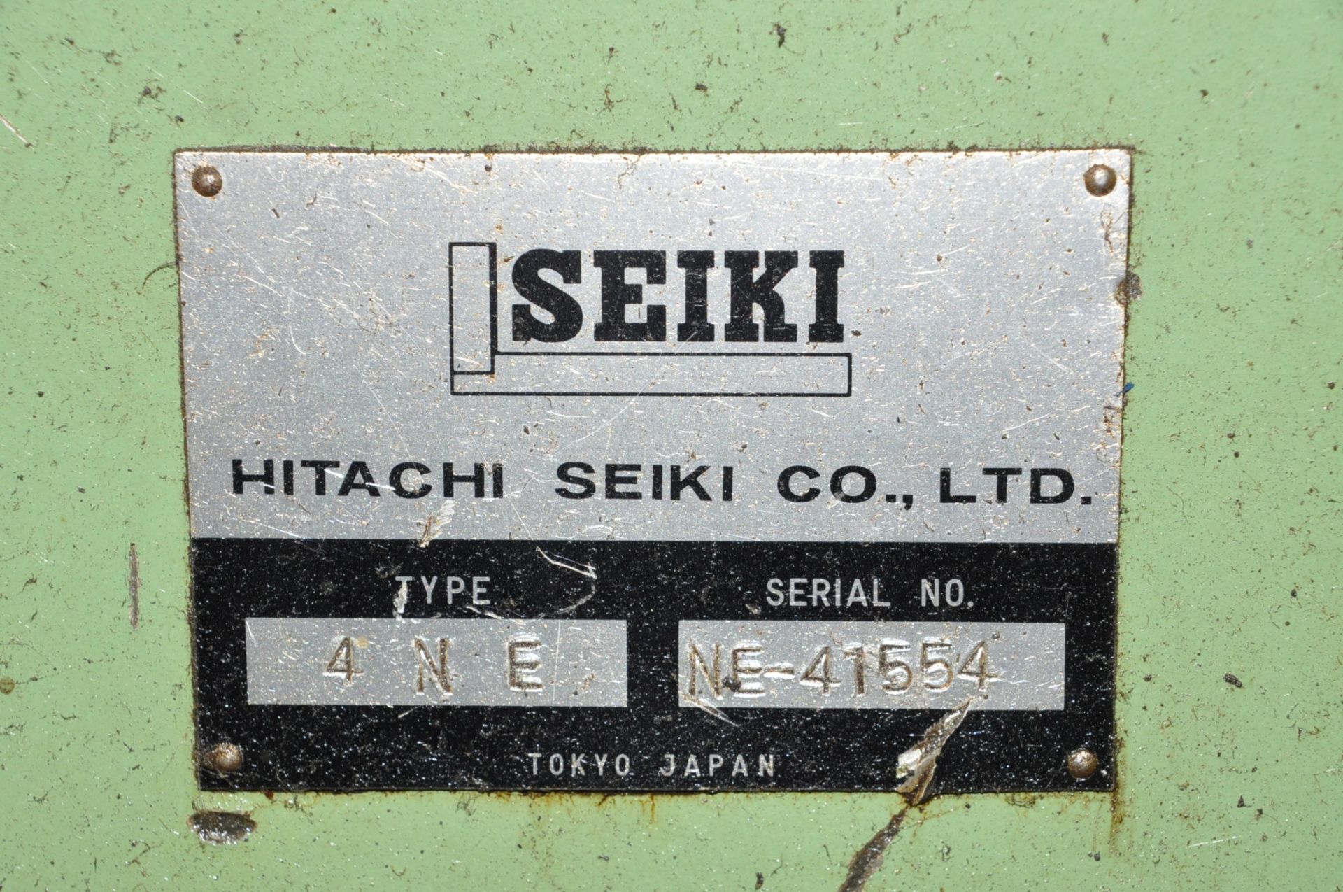 Hitachi-Seiki Model 4NEII-600, CNC Turning Center, S/n NE-41554, General Numeric GN6 Series CNC - Image 7 of 7