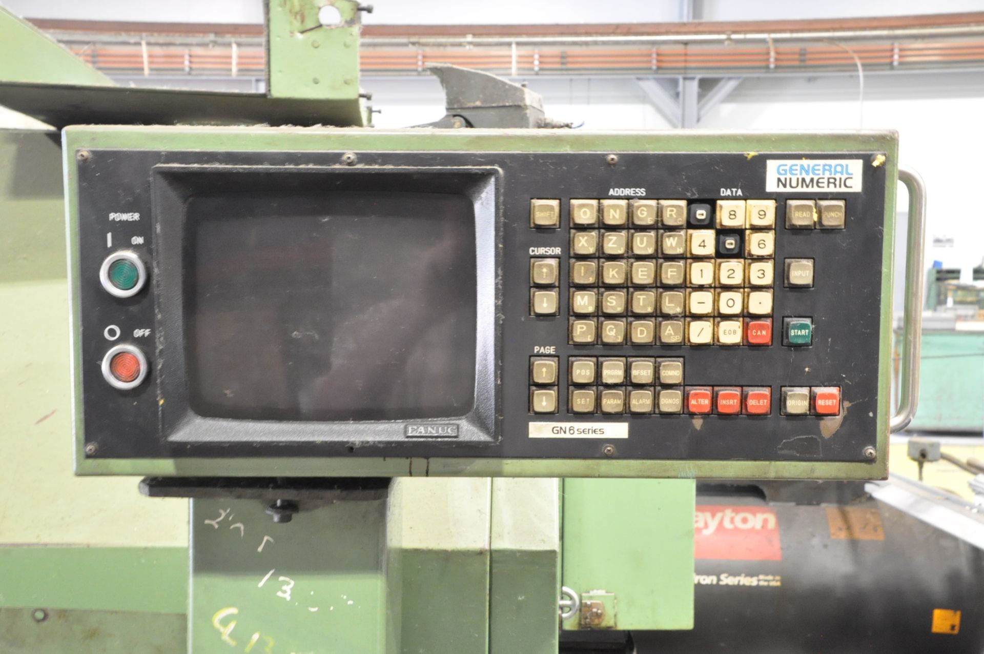 Hitachi-Seiki Model 4NEII-600, CNC Turning Center, S/n NE-41554, General Numeric GN6 Series CNC - Image 2 of 7