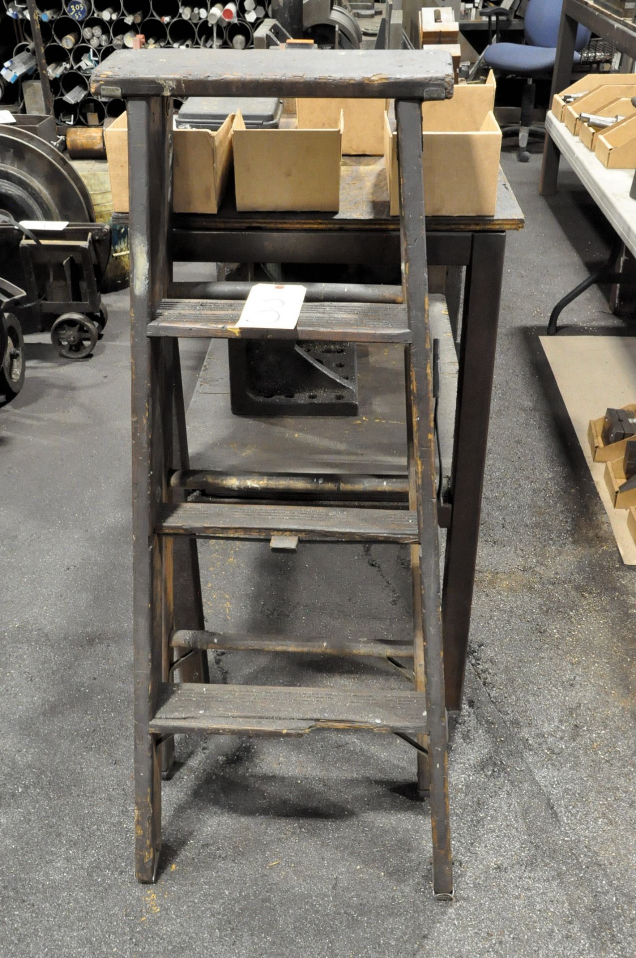 4' Wood Step Ladder