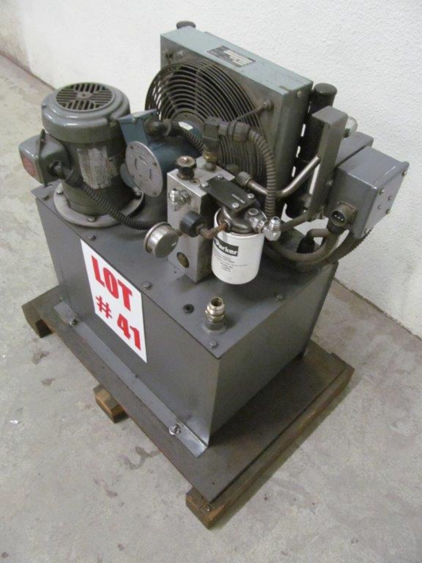 HYDRAULIC PUMP, C/W ACCESSORIES, 575V/3PH/60C - LOCATION, HAWKESBURY, ONTARIO - Image 3 of 5