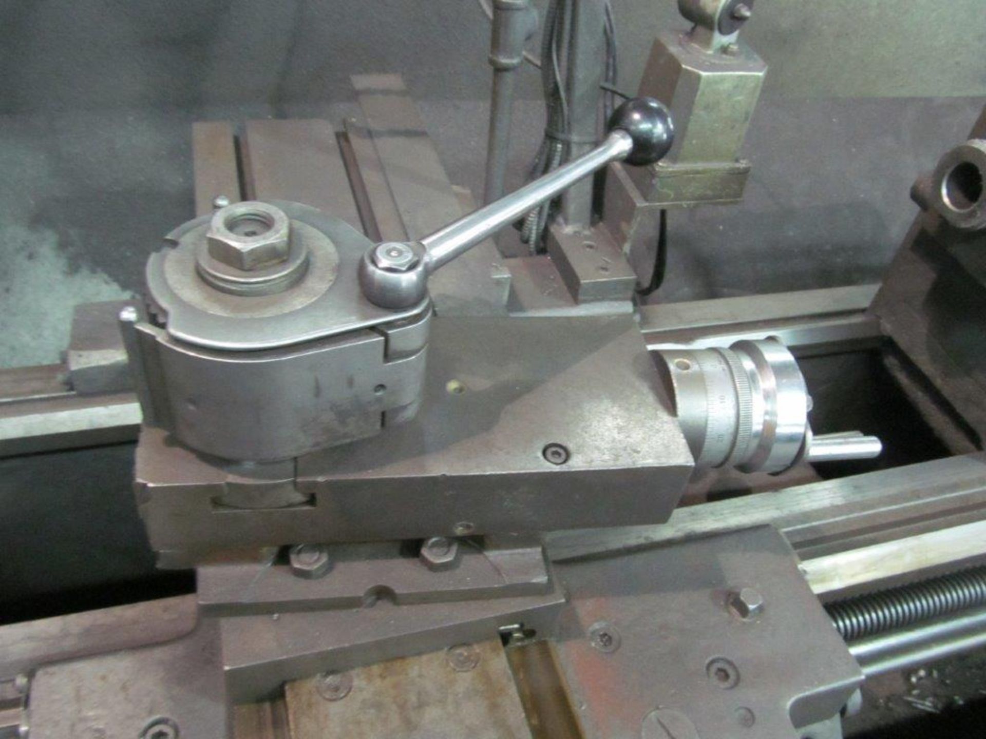 KIRLOSKAR ENGINE LATHE 16” SWING X 60” CENTERS, C/W NEWALL DRO X & Y - LOCATION, Hawkesbury, Ontario - Image 6 of 6