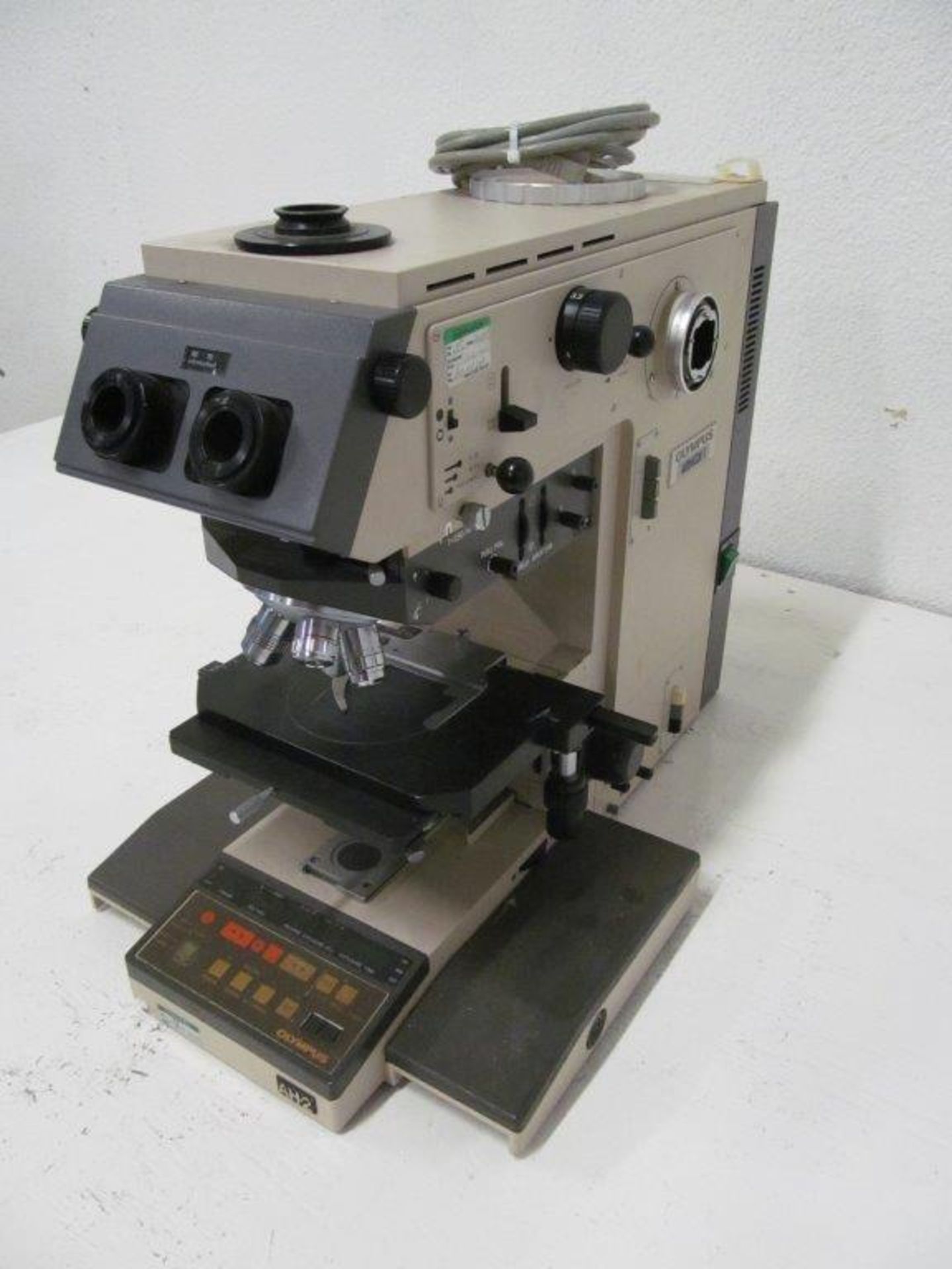 OLYMPUS OPTICAL MICROSCOPE, MODEL VANOX-T, 115V/1PH/60C - LOCATION, HAWKESBURY, ONTARIO - Image 3 of 7