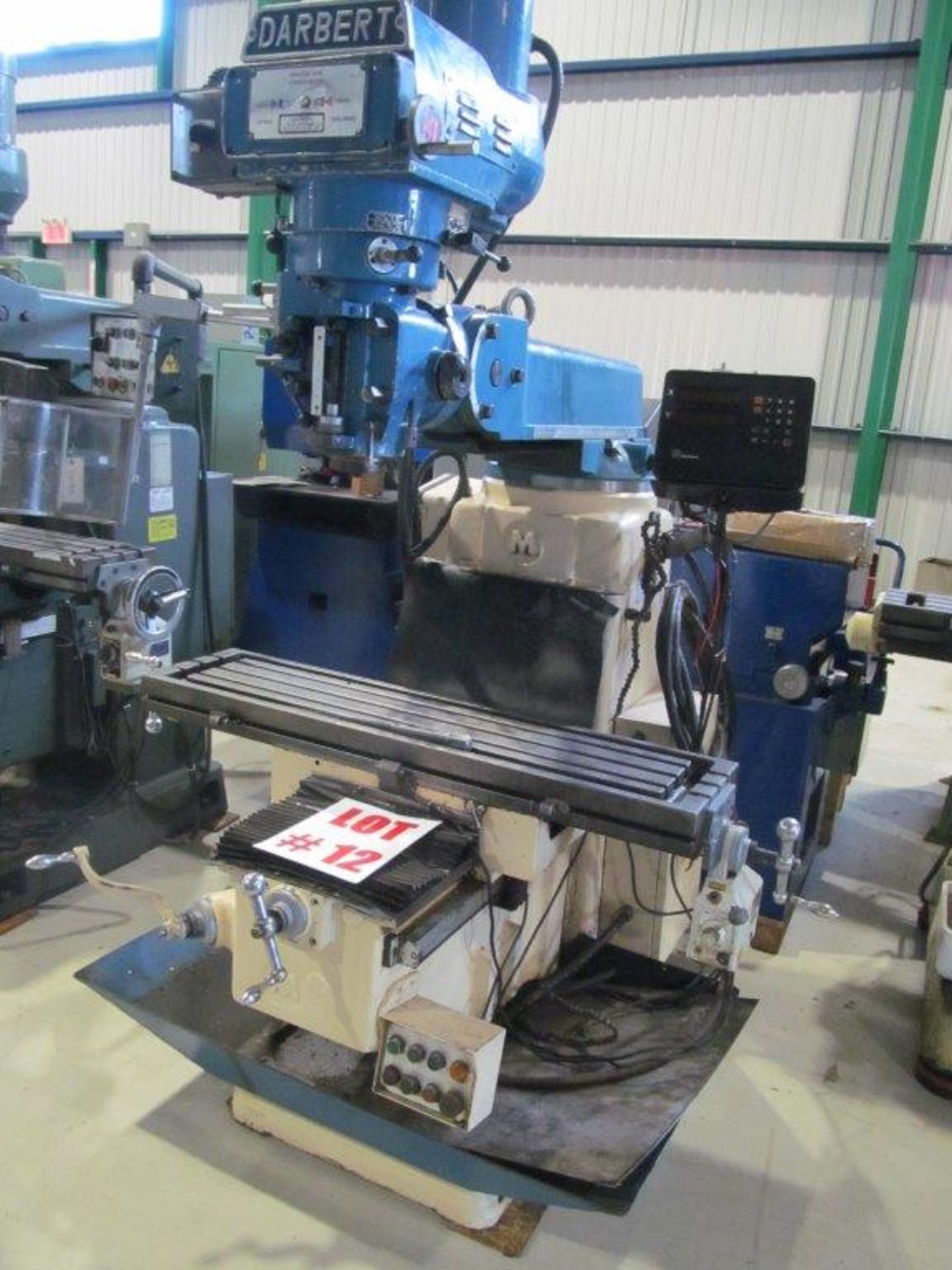 DARBERT MILLING MACHINE, S/N 8011, 48'' X 12'' - LOCATION, MONTREAL, QUEBEC