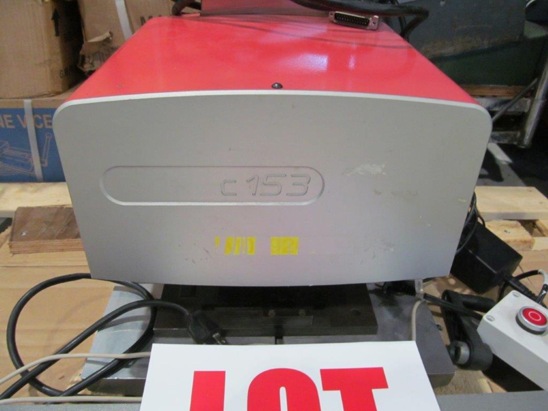 SIC DOT PEEN MARKING MACHINE, MDL. ES-C153, S/N 65262 - LOCATION, MONTREAL, QUEBEC - Image 3 of 4