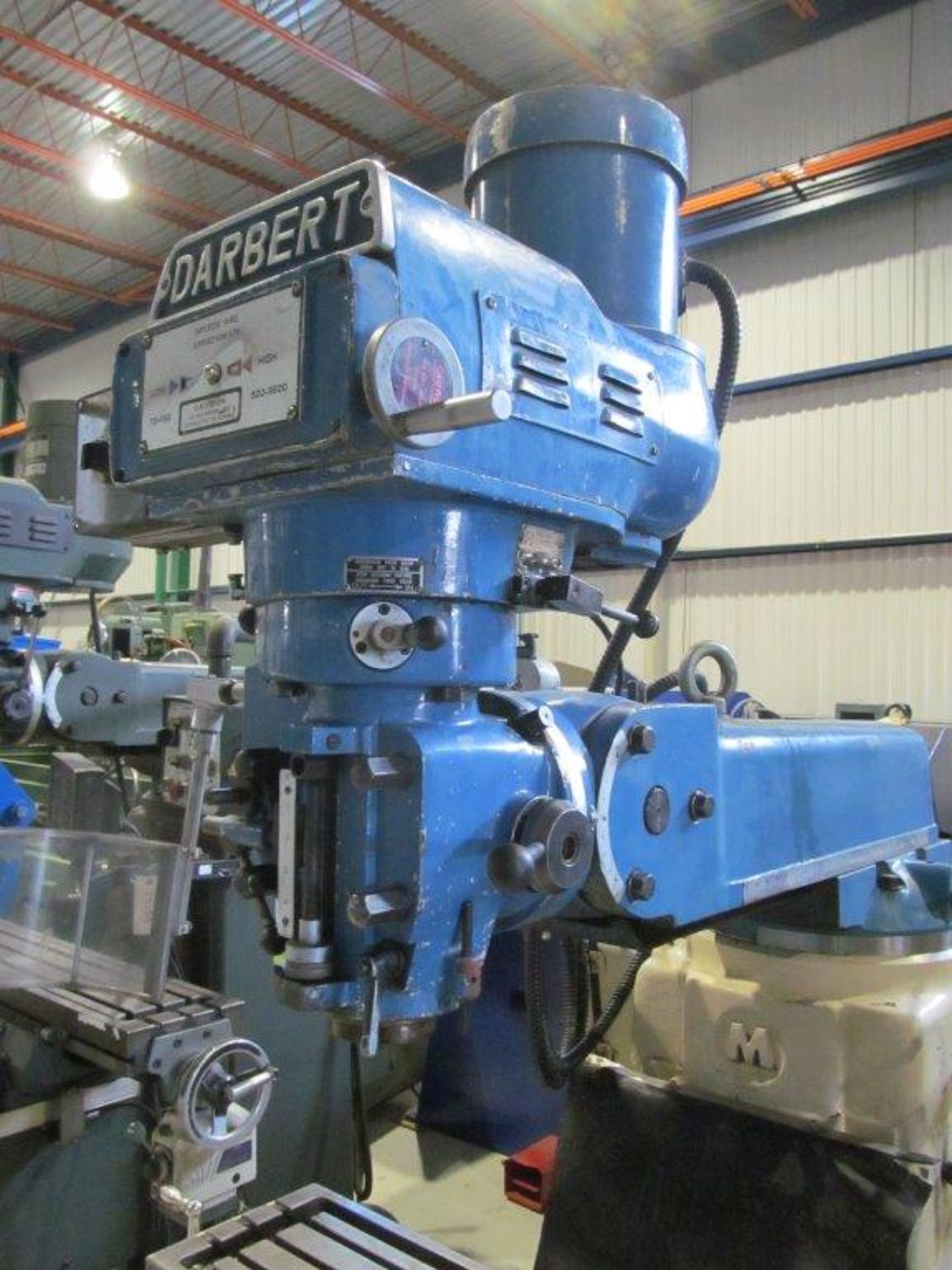 DARBERT MILLING MACHINE, S/N 8011, 48'' X 12'' - LOCATION, MONTREAL, QUEBEC - Image 2 of 4