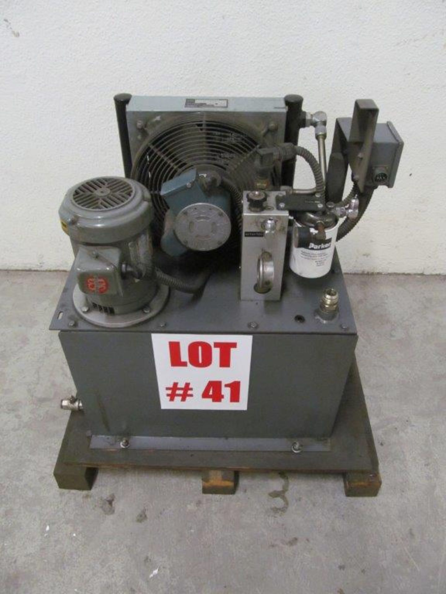 HYDRAULIC PUMP, C/W ACCESSORIES, 575V/3PH/60C - LOCATION, HAWKESBURY, ONTARIO - Image 2 of 5