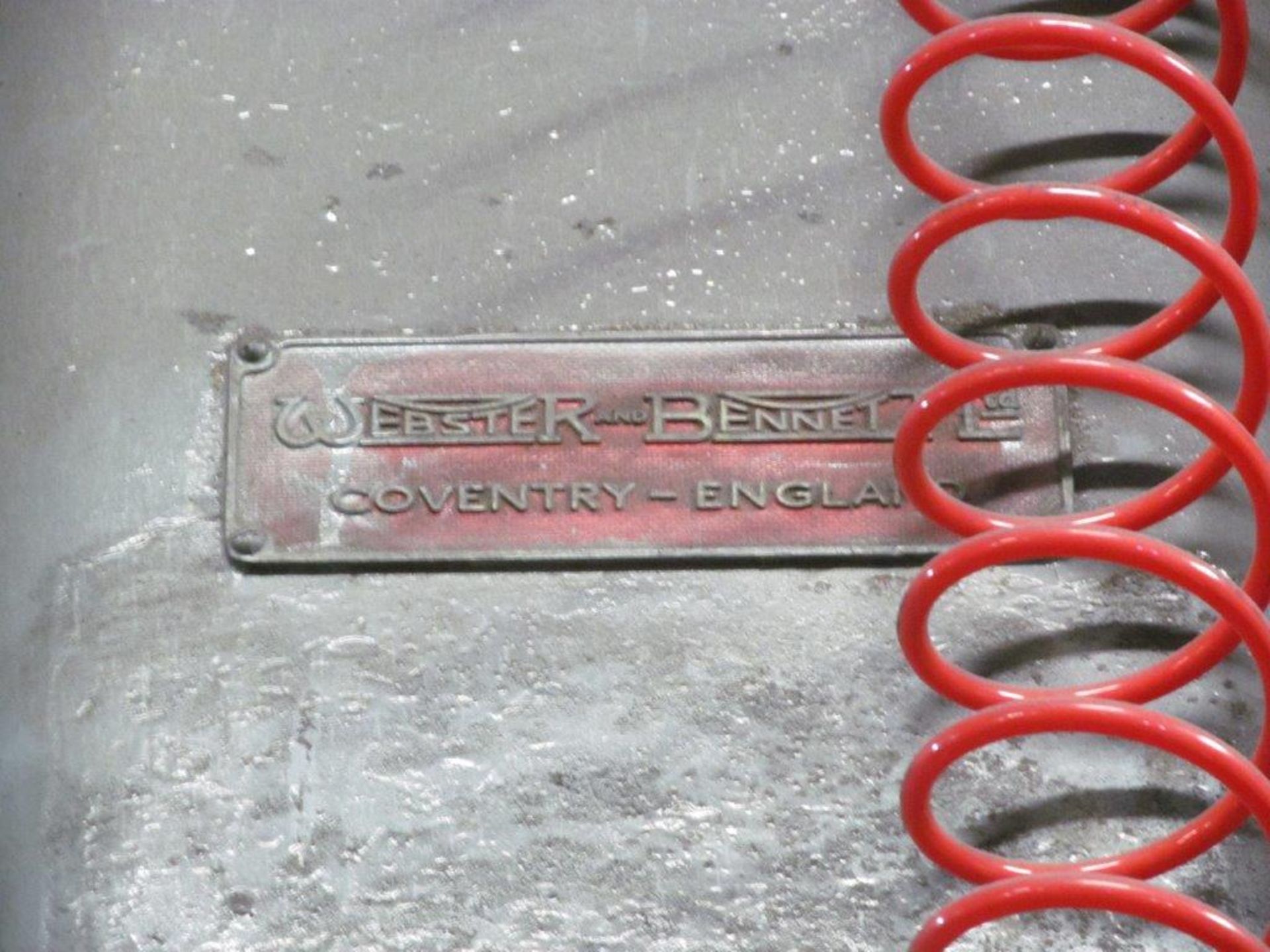 WEBSTER & BENNET VERTICAL BORING MILL,72'' TABLE, 84'' SWING (IN PLANT) - LOCATION, MONTREAL, QUEBEC - Image 6 of 6