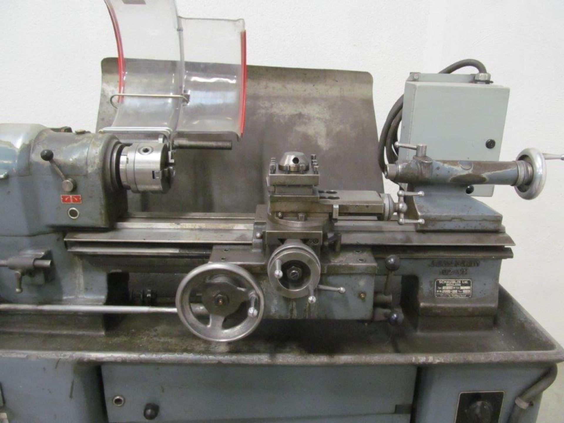 SCHAUBLIN PRECISION TOOL ROOM LATHE, MODEL 102-VM - LOCATION, HAWKESBURY, ONTARIO - Image 4 of 9