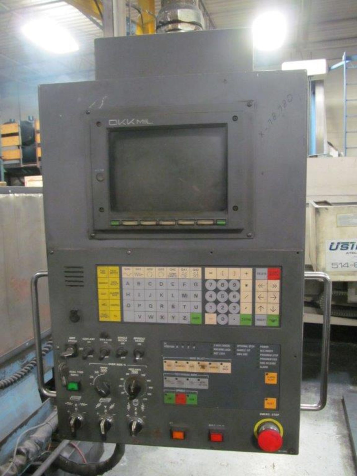 OKK CNC VERTICAL MACHINING CENTER, MHA 800, 33'' X 114'' (IN PLANT) - LOCATION, MONTREAL, QUEBEC - Image 4 of 7