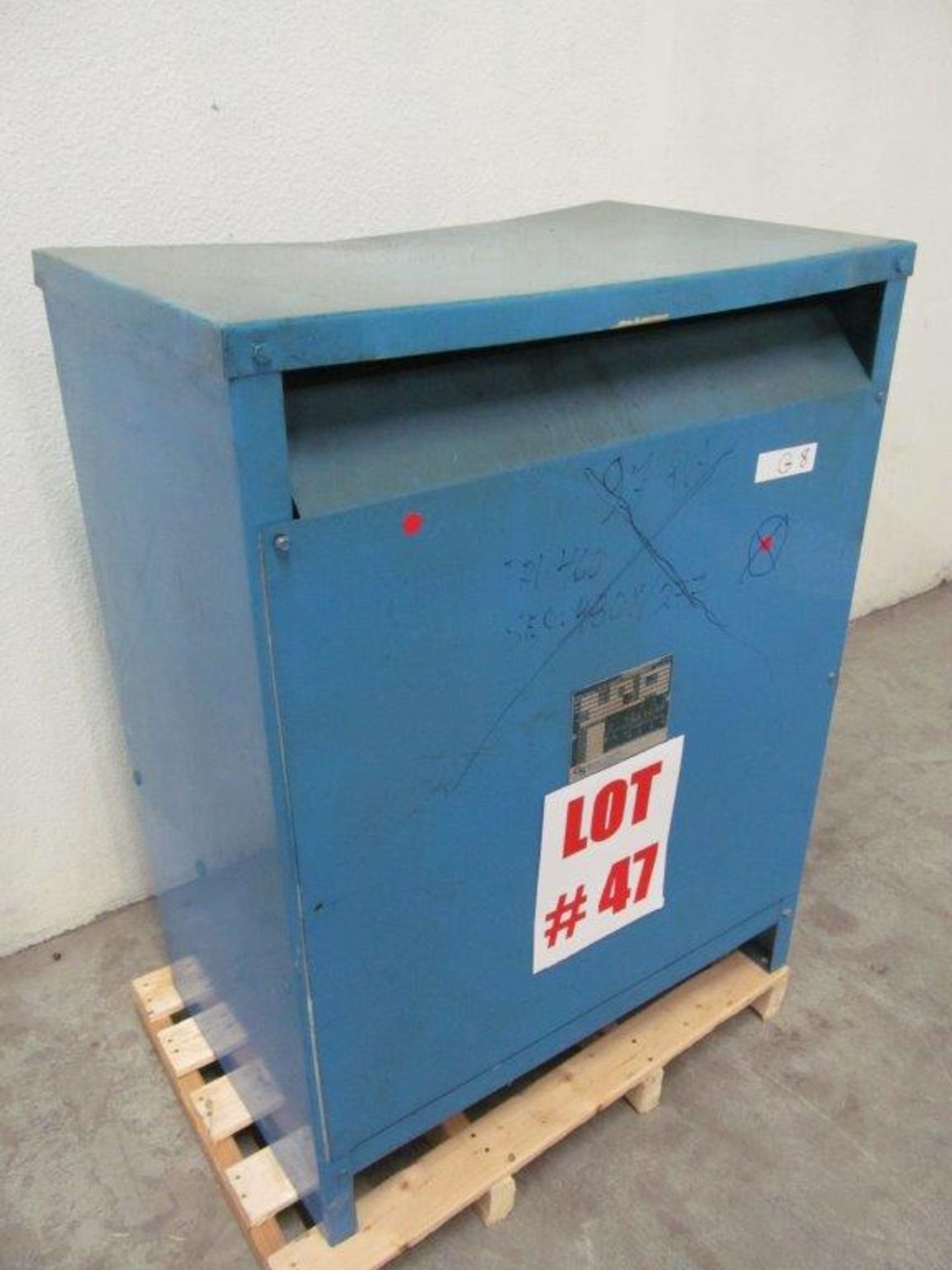 TRANSFORMER 97 KVA, 460V/480V/277V - LOCATION, HAWKESBURY, ONTARIO