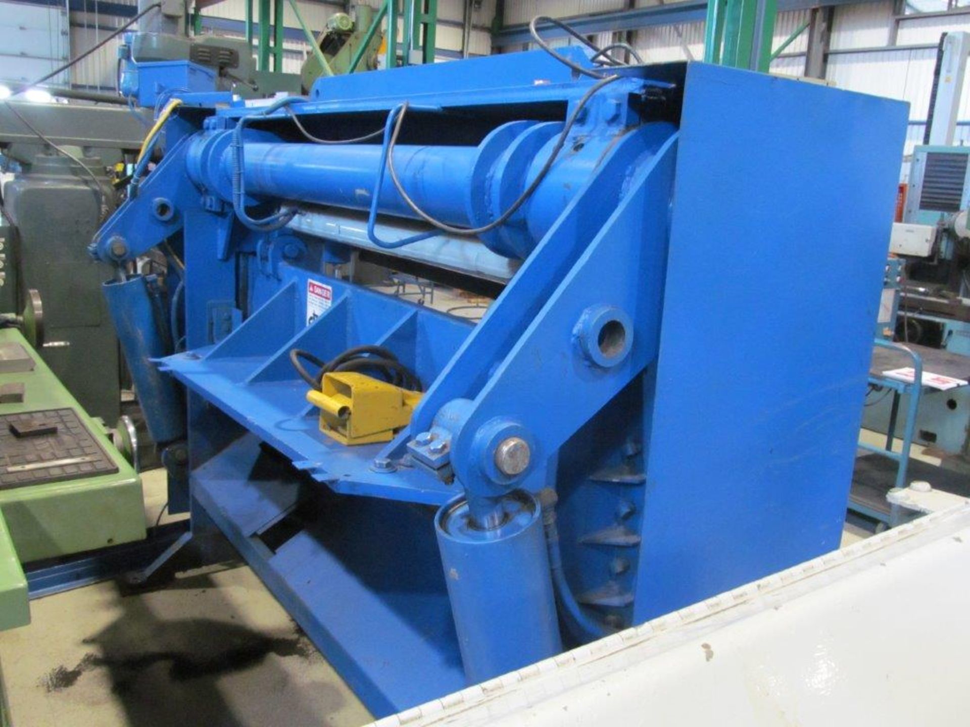 BARER HYDRAULIC SHEAR, MODEL 1676X6, S/N S01603, 6' X 1/4'' - LOCATION, MONTREAL, QUEBEC - Image 7 of 10