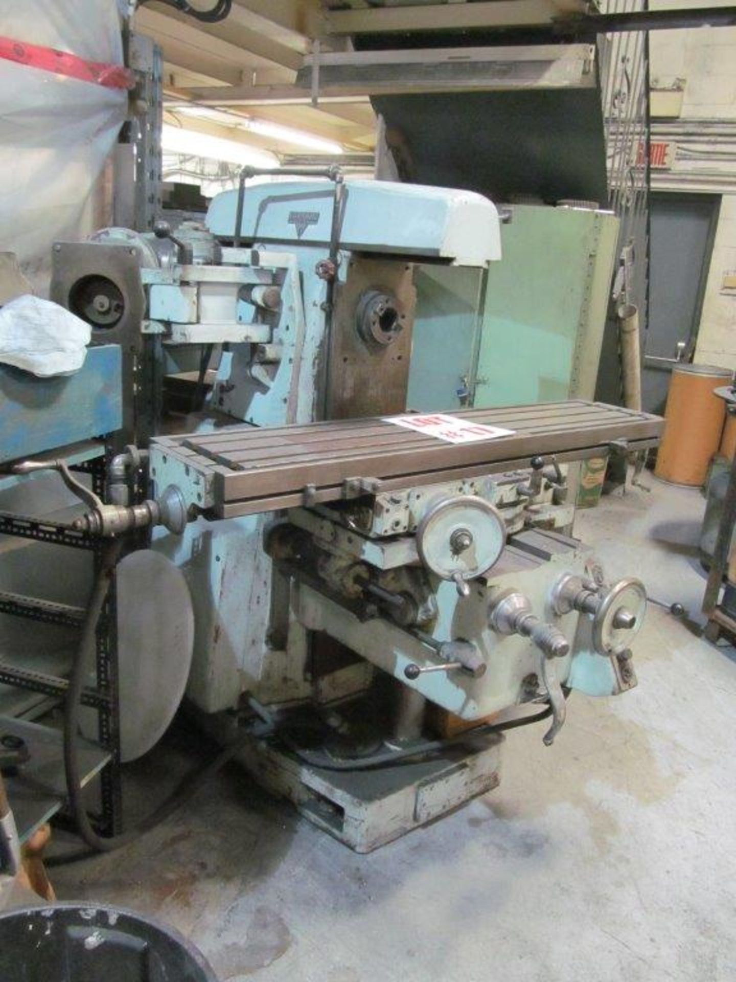 VARNAMO UNIVERSAL MILLING MACHINE, FU-3, TABLE 13'' X 60'' (IN PLANT) - LOCATION, MONTREAL, QUEBEC - Image 2 of 4