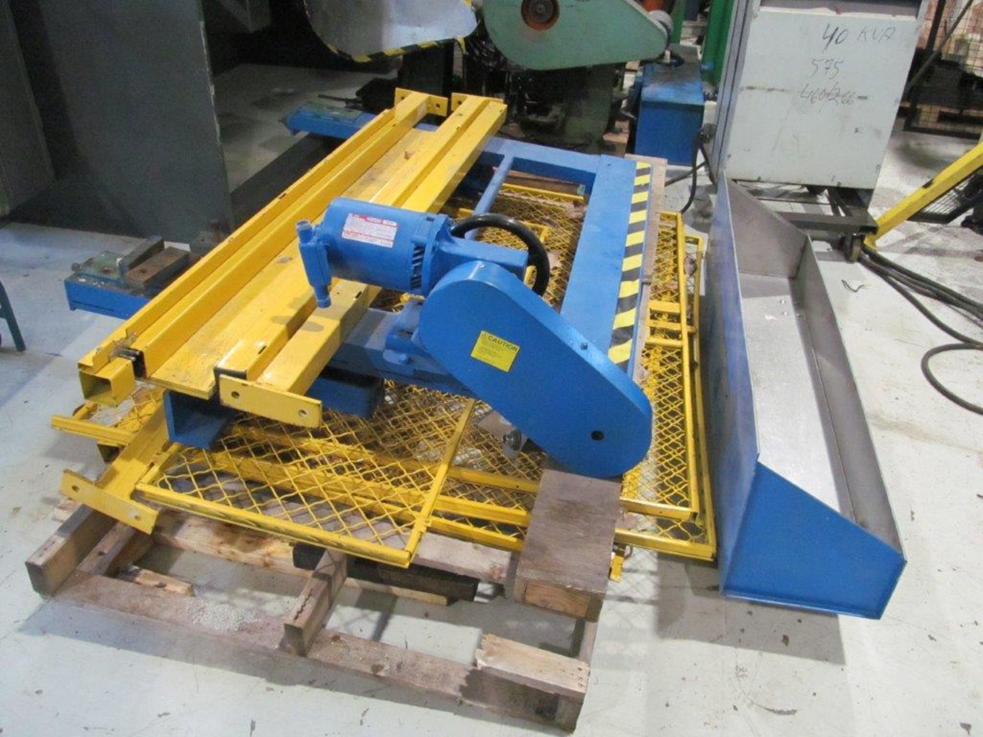 BARER HYDRAULIC SHEAR, MODEL 1676X6, S/N S01603, 6' X 1/4'' - LOCATION, MONTREAL, QUEBEC - Image 8 of 10