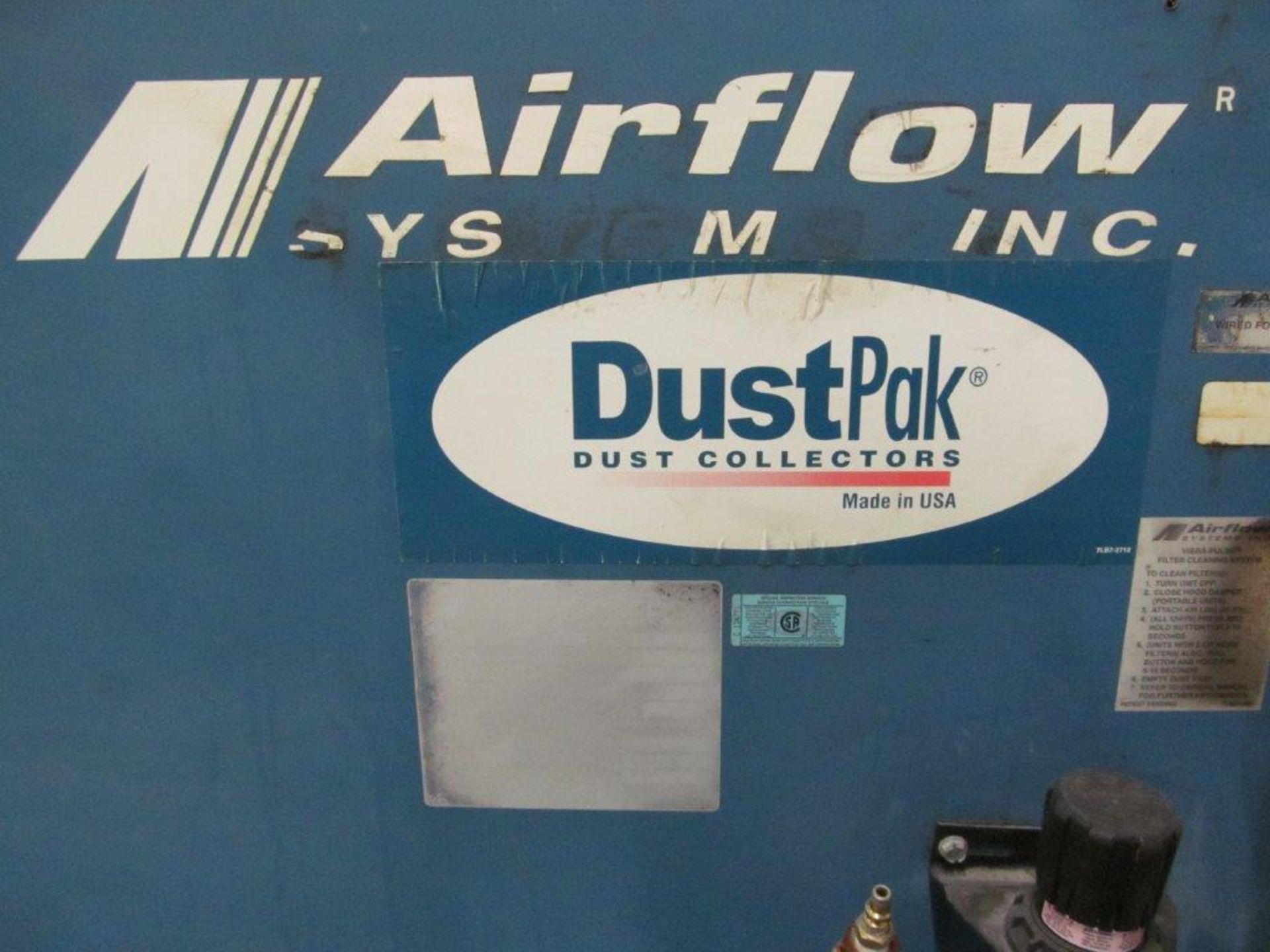 AIRFLOW DUSTPAK DUST COLLECTOR - LOCATION, HAWKESBURY, ONTARIO - Image 4 of 4