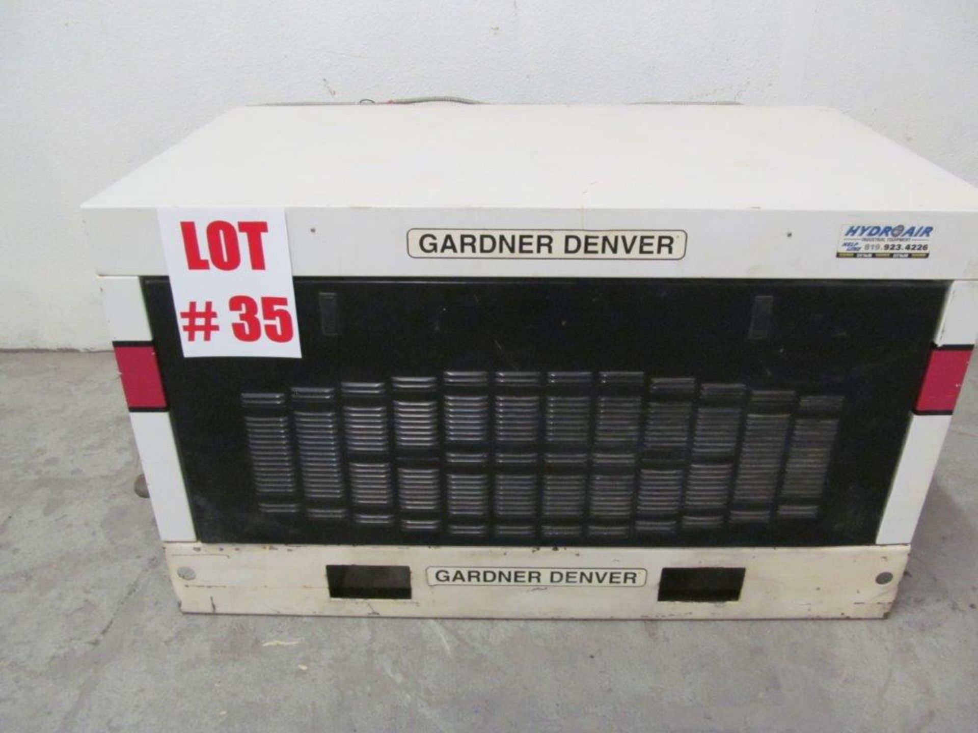 GARDNER DENVER ELECTRA-SCREW AIR COMPRESSOR, 20HP, 575V/3PH/60C - LOCATION, HAWKESBURY, ONTARIO - Image 2 of 6