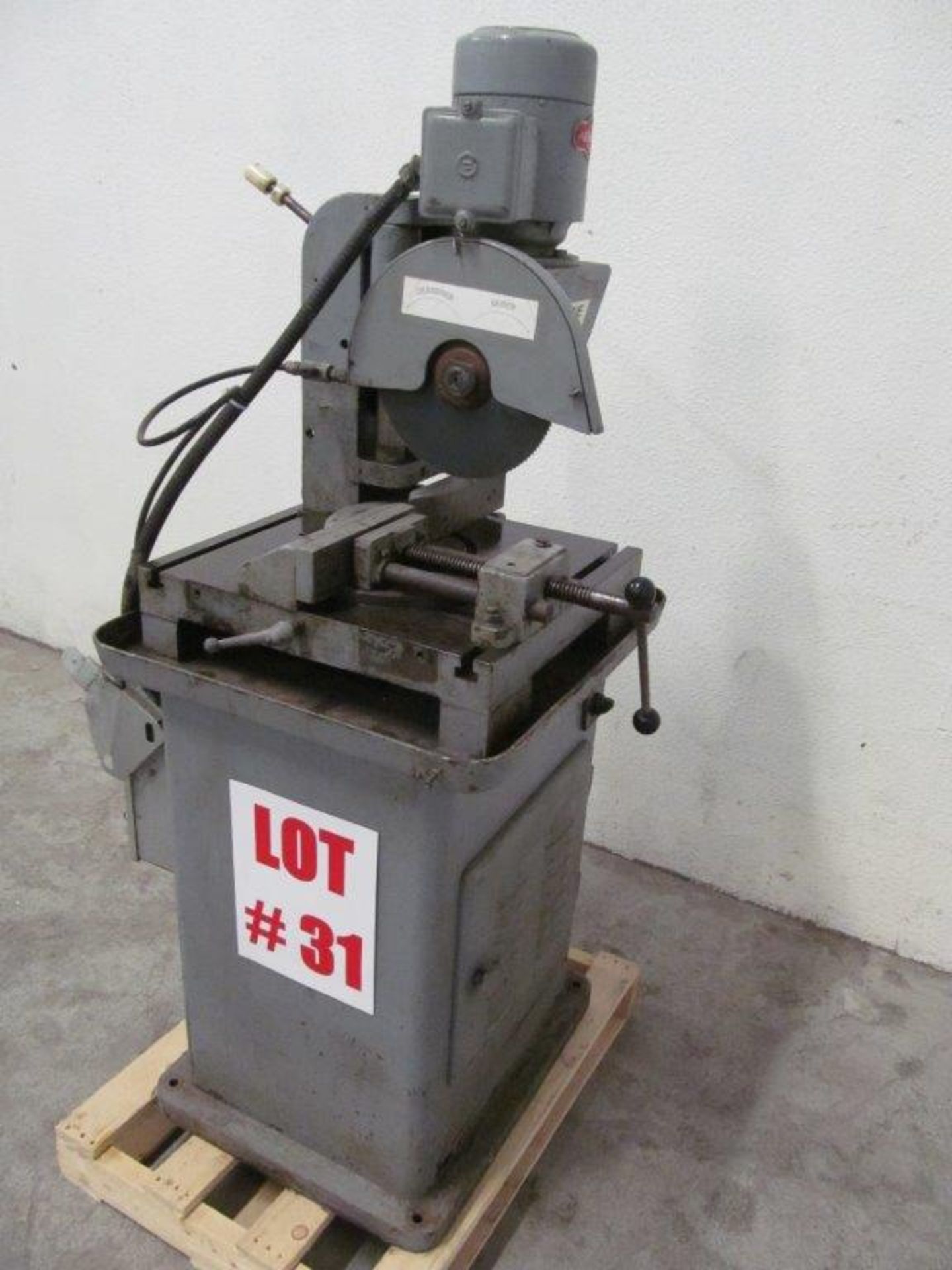 EISELE COLD CUT CIRCULAR SAW, 10'' BLADE, 550V/3PH/60C - LOCATION, HAWKESBURY, ONTARIO - Image 2 of 3