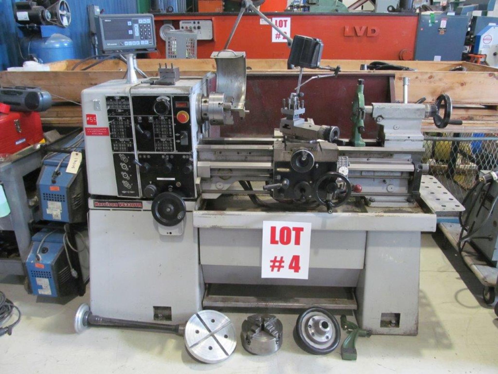 HARRISON LATHE, M0DEL VS330TR, S/N 330352, 13'' X 24'' - LOCATION, MONTREAL, QUEBEC