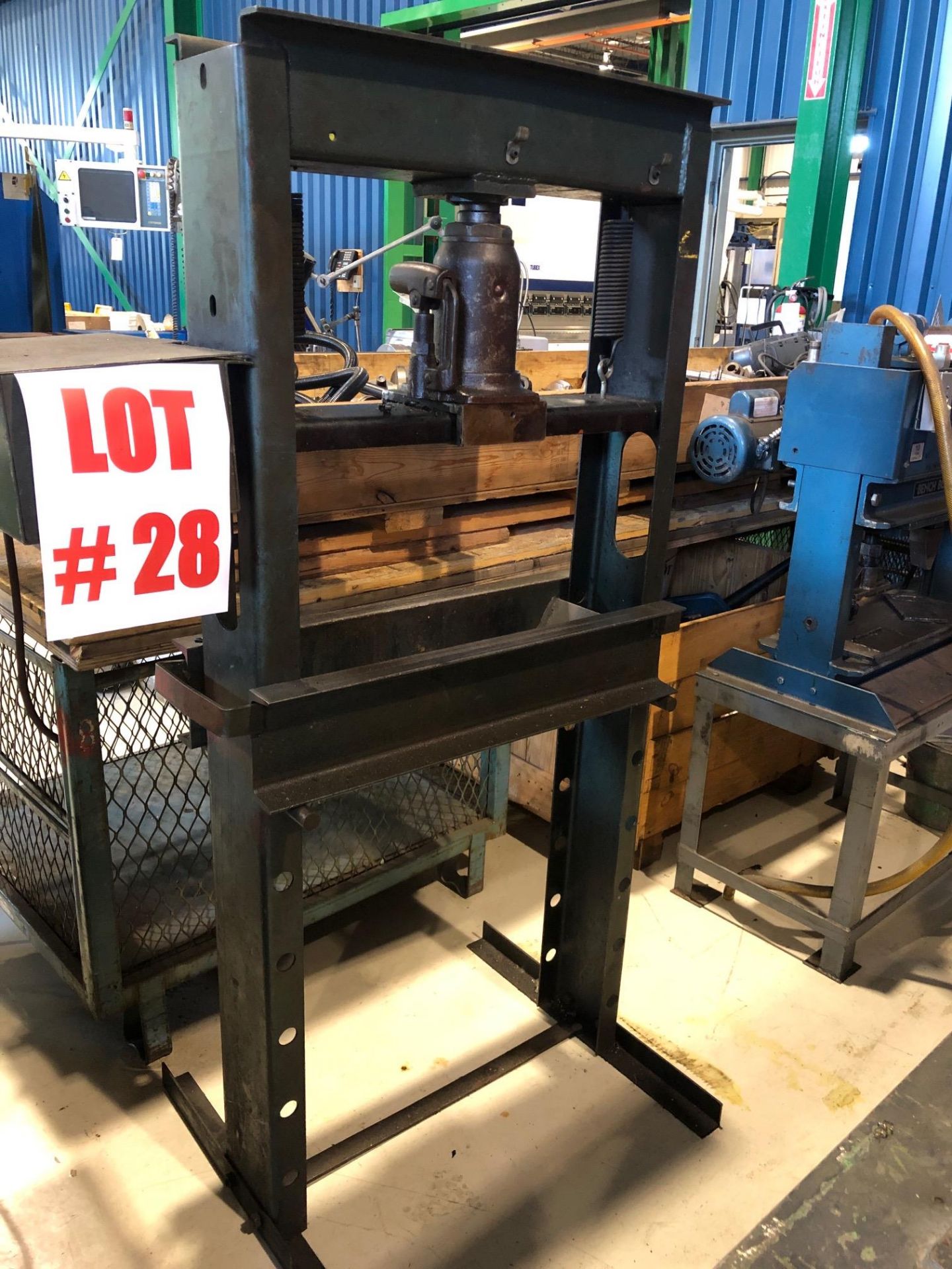 SHOP PRESS, 5 TON, 24''