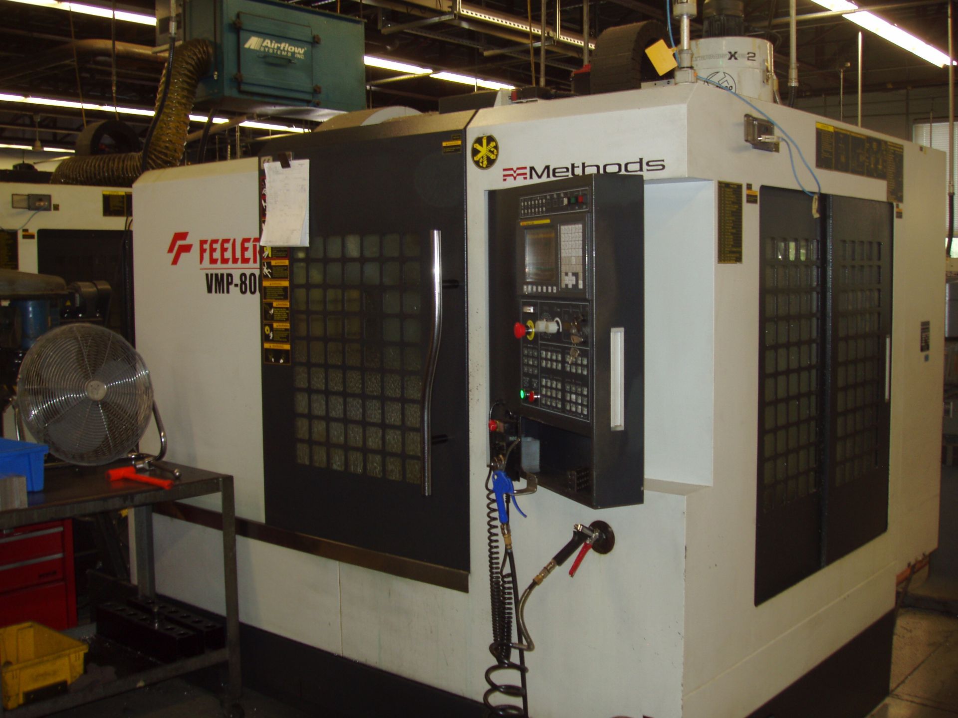 FEELER VMC, MODEL VMP-800, FANUC Oi-MC, 10,000RPM, BT40, 25,HP - Image 2 of 9