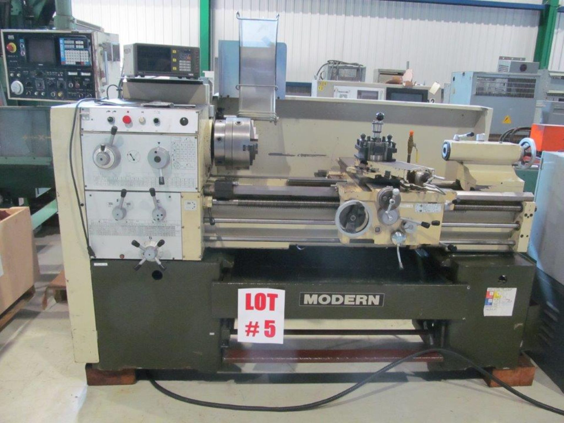 MODERN LATHE, MODEL 1640, S/N 1781, 16'' X 40''