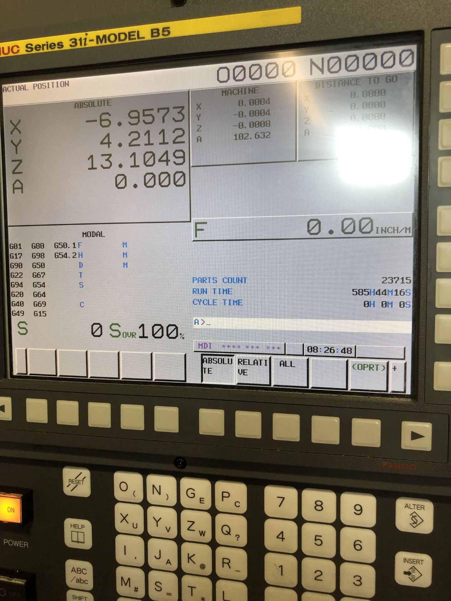 FANUC ROBODRILL, VMC, MODEL D21L1A5-10K, S/N 158YH132 - Image 2 of 5