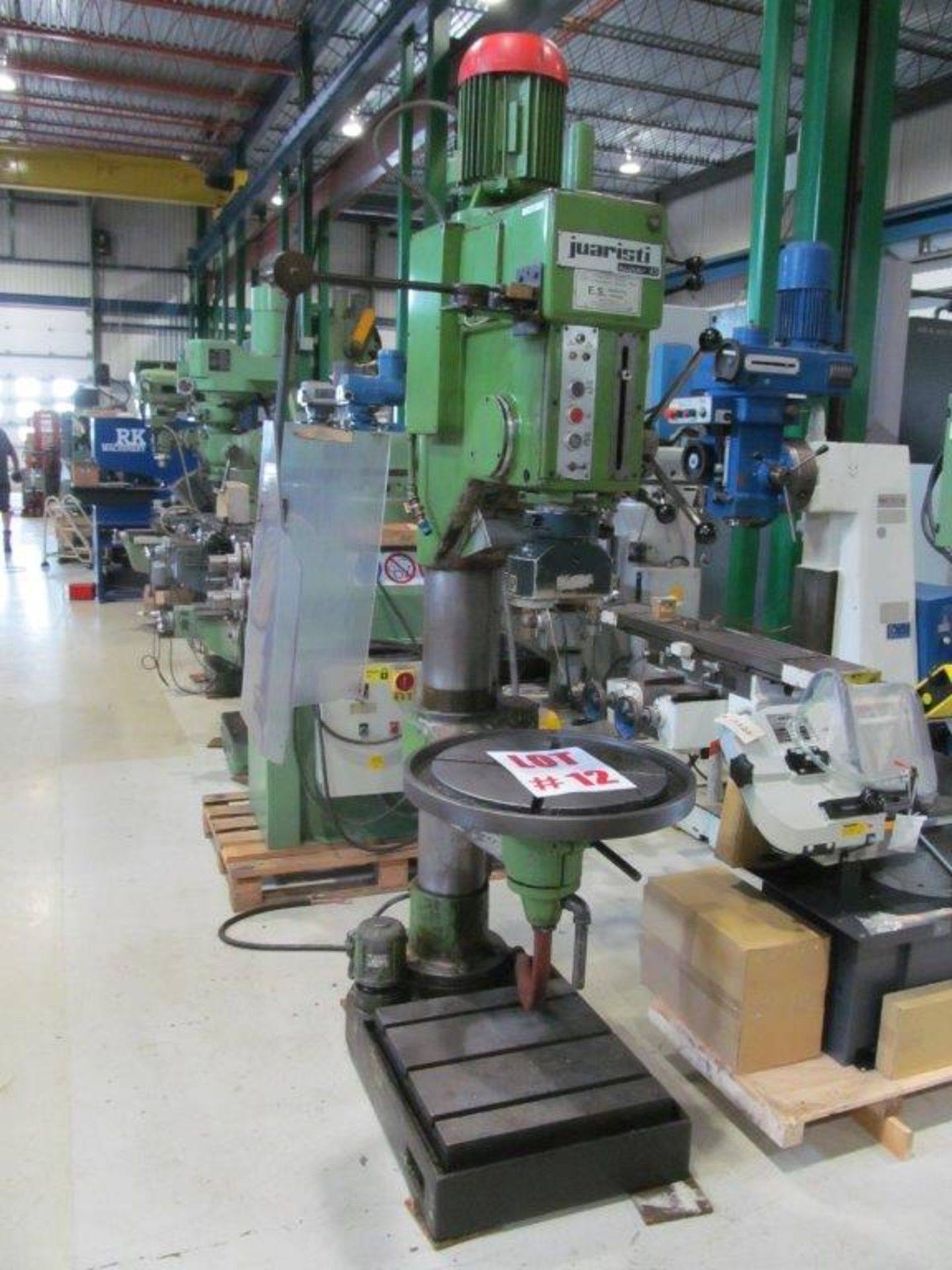 JUARISTI COLUMN DRILL, MODEL SUPER 45, S/N 6069