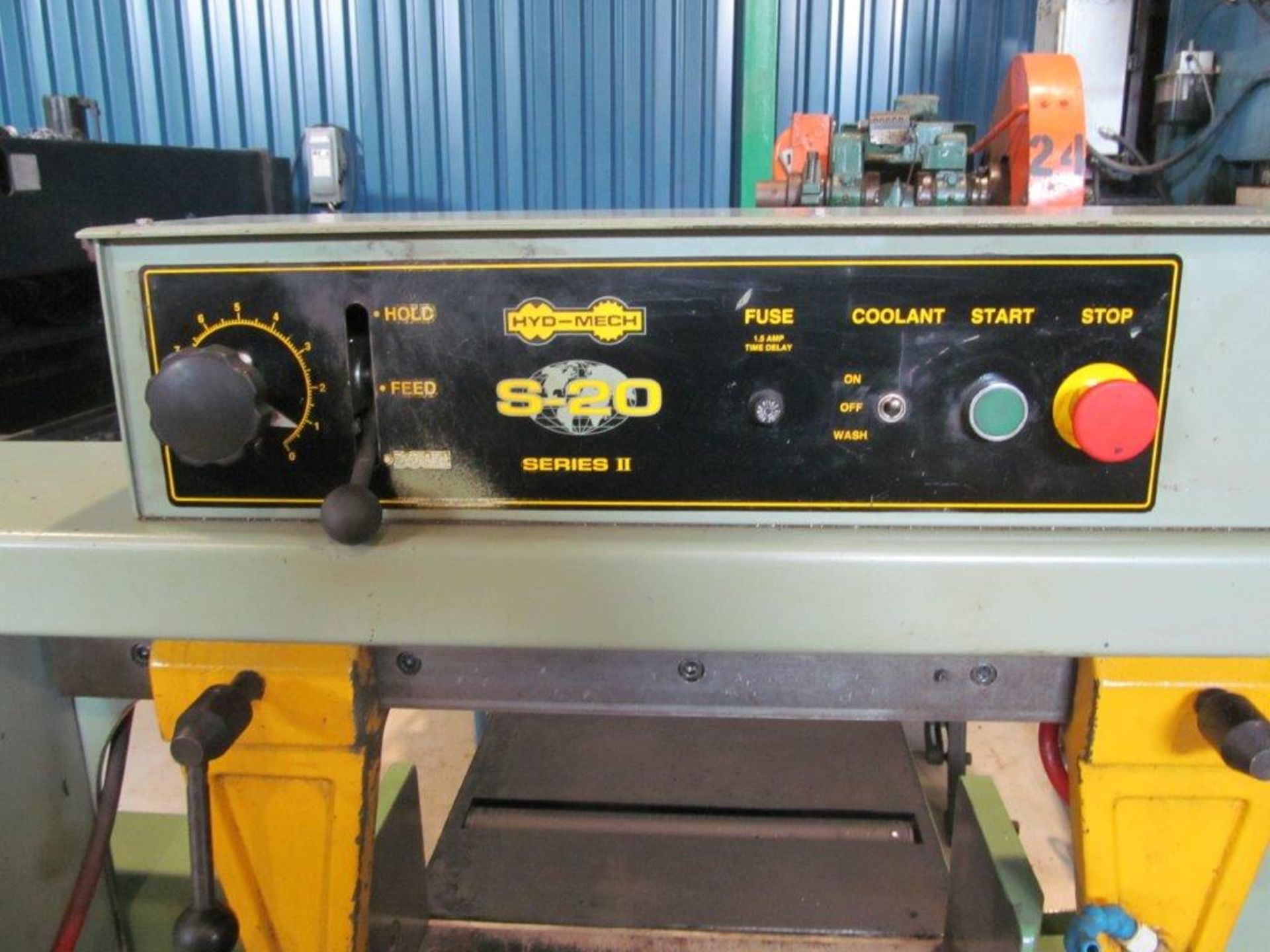 HYD-MECH BAND SAW, MODEL S-20, SERIES II, S/N 60998876, 13'' X 18'' - Image 2 of 2