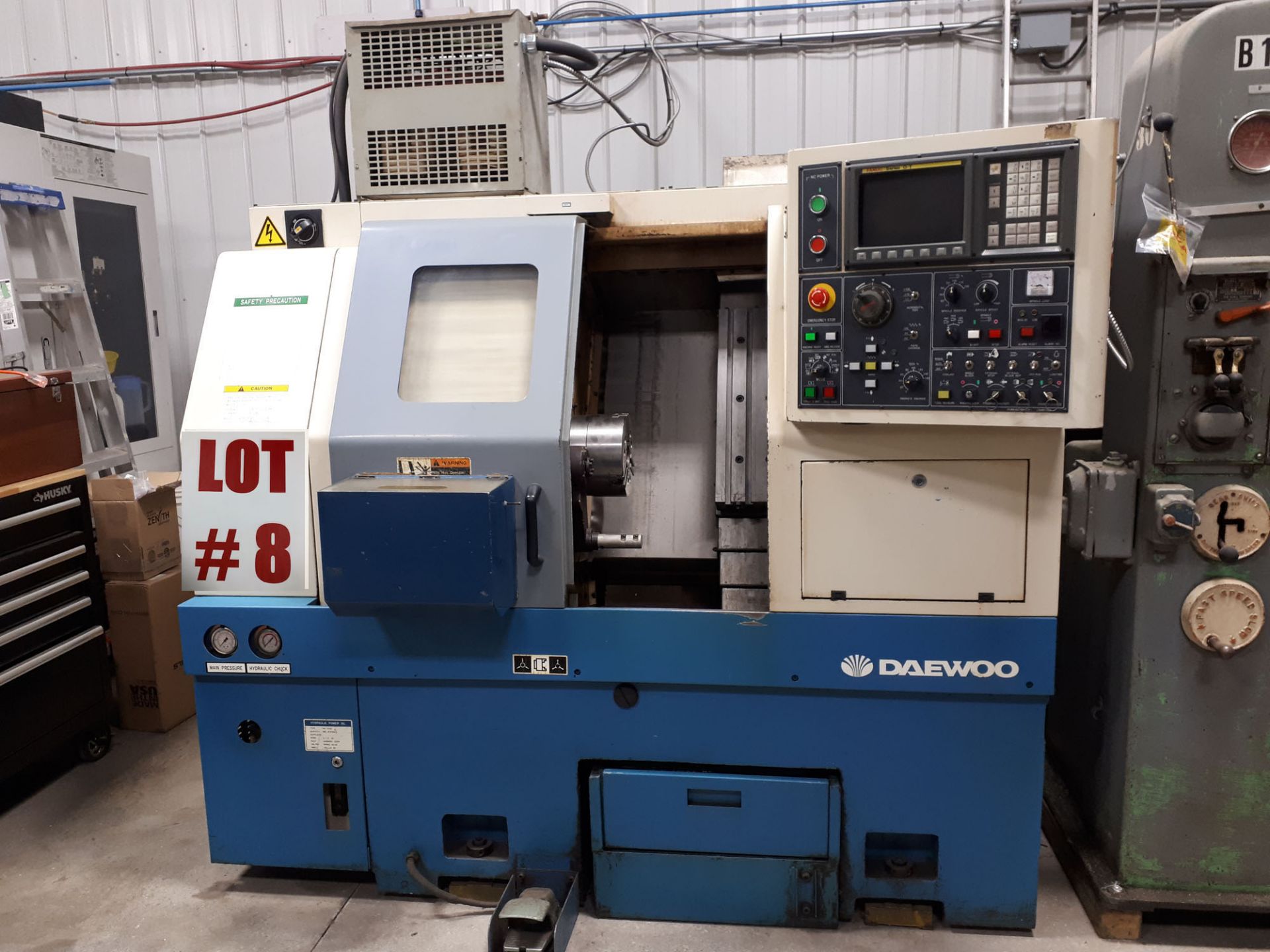 DAEWOO LATHE (CNC) CHUCKER, MODEL PUMA G6 - LOCATION - MONTREAL, QUEBEC