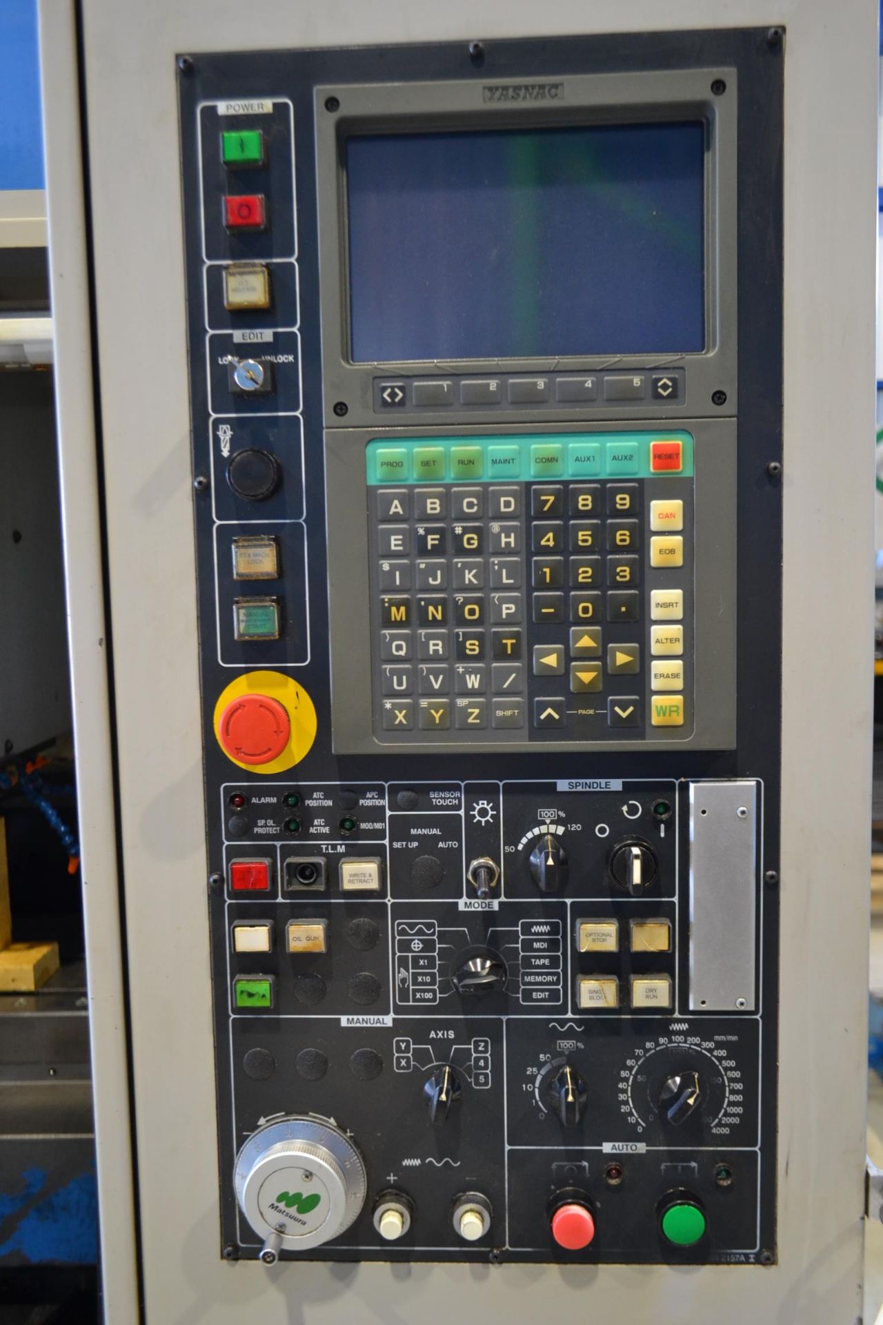 MATSUURA VMC (VERTICAL MACHINING CENTRE), MODEL MC-510VG - LOCATION - MONTREAL, QUEBEC - Image 2 of 4