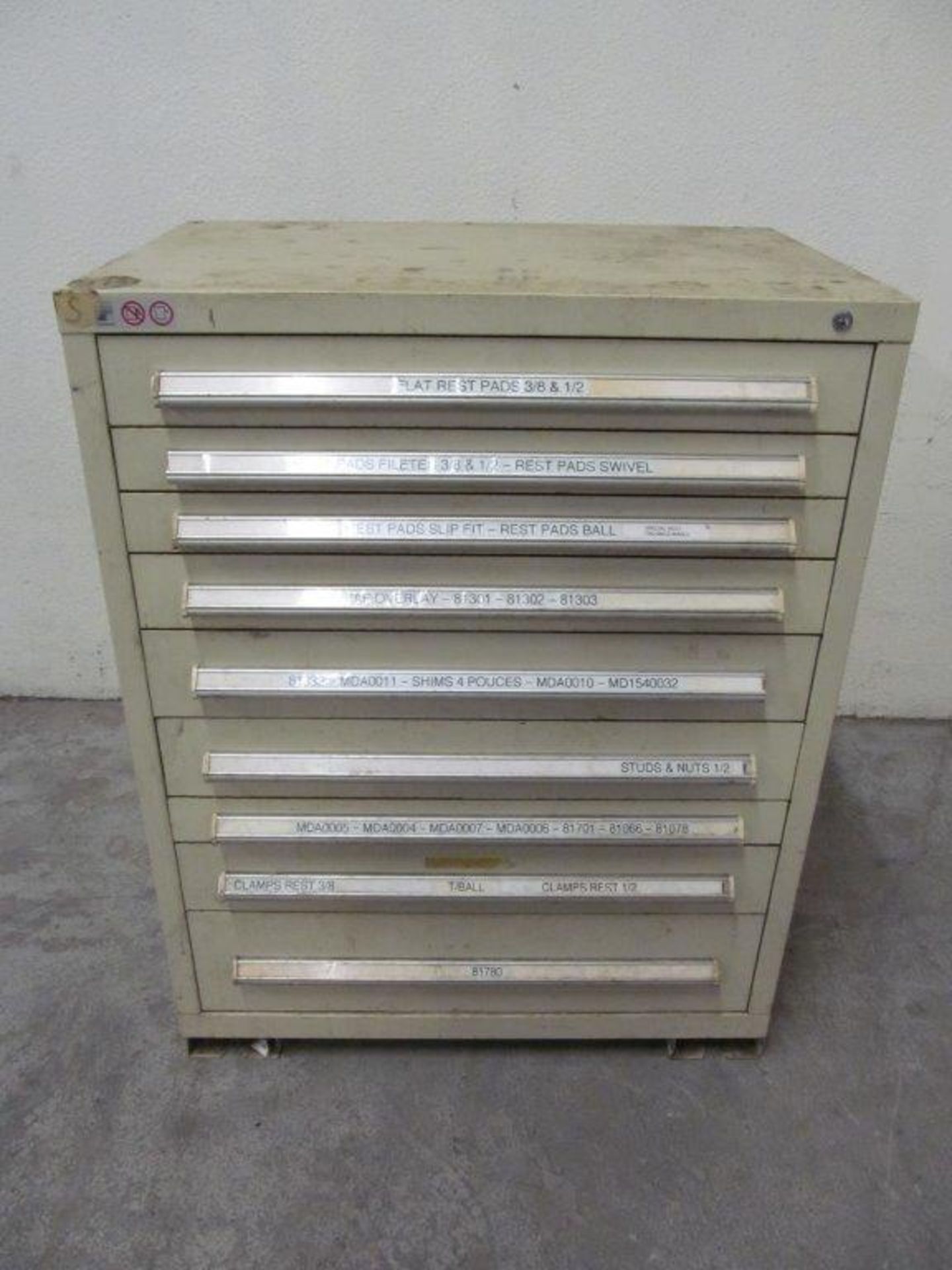 9 DRAWER TOOL CABINET, 24'' X 36'' X 48'' HIGH - LOCATION - HAWKESBURY, ONTARIO - Bild 2 aus 2