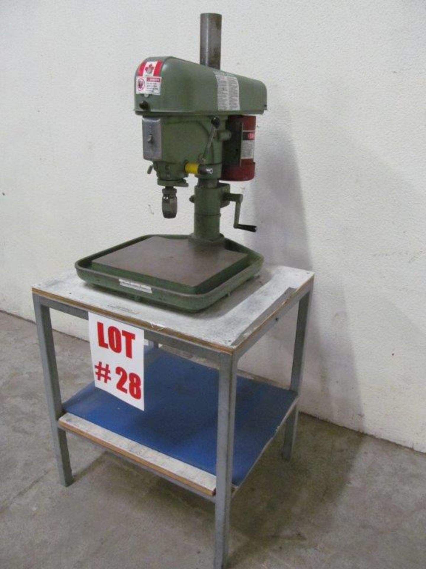 GENERAL DRILL PRESS, MODEL 340, S/N G4037, 115V/1PH/60C, 3/4 HP - LOCATION - HAWKESBURY, ONTARIO - Image 3 of 4