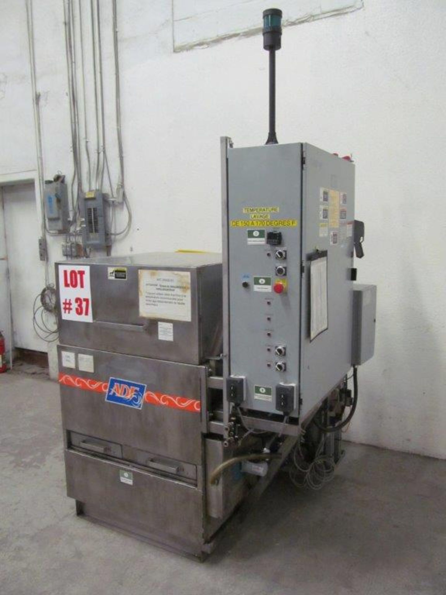 ADF SYSTEMS CLEANER/WASHER/DEGREASER, MODEL 200, S/N 512-4890, 575V/3PH/60C - LOCATION - HAWKESBURY, - Image 3 of 5