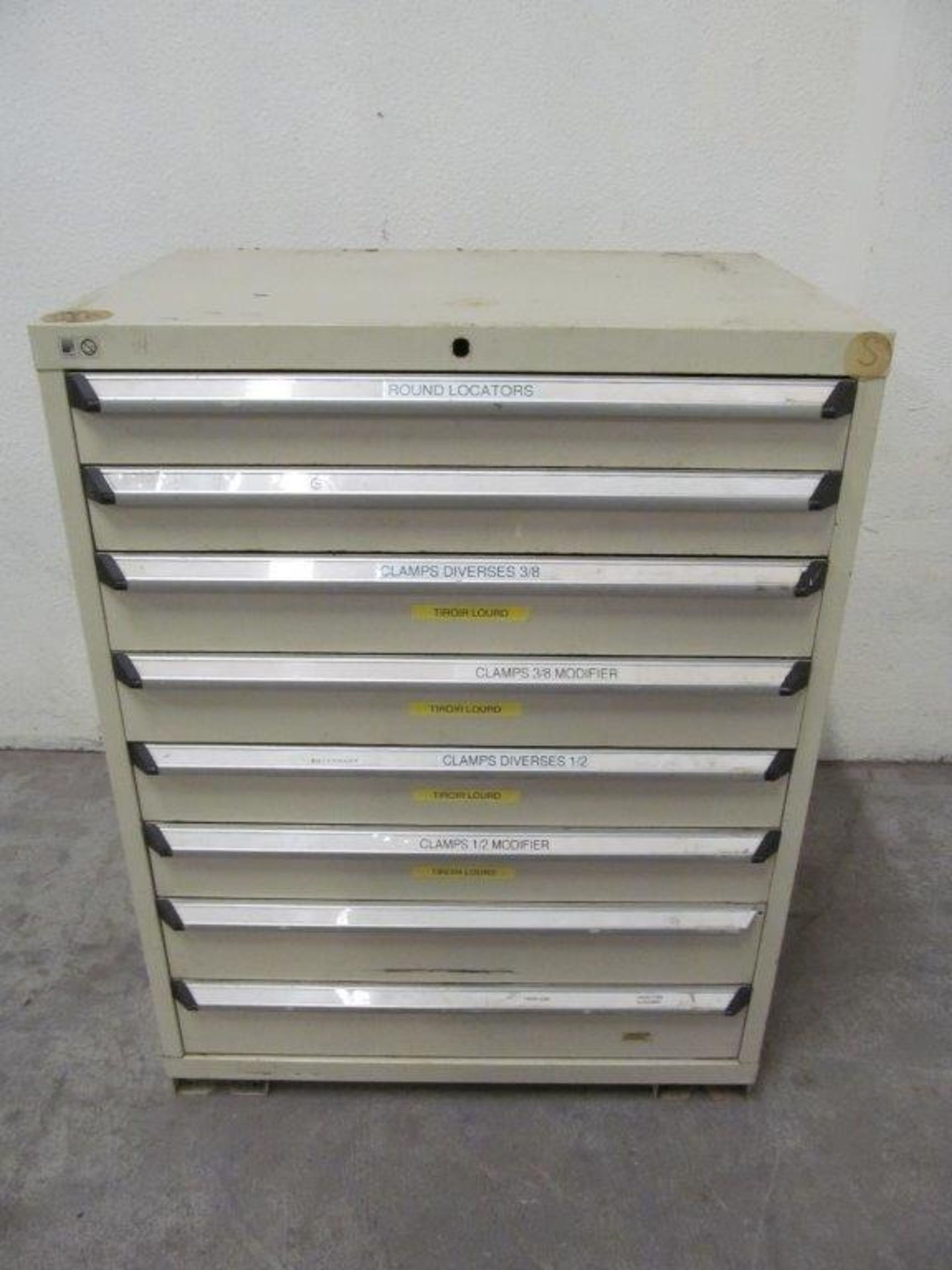 8 DRAWER TOOL CABINET, 24'' X 35'' X 48'' HIGH - LOCATION - HAWKESBURY, ONTARIO - Image 2 of 2