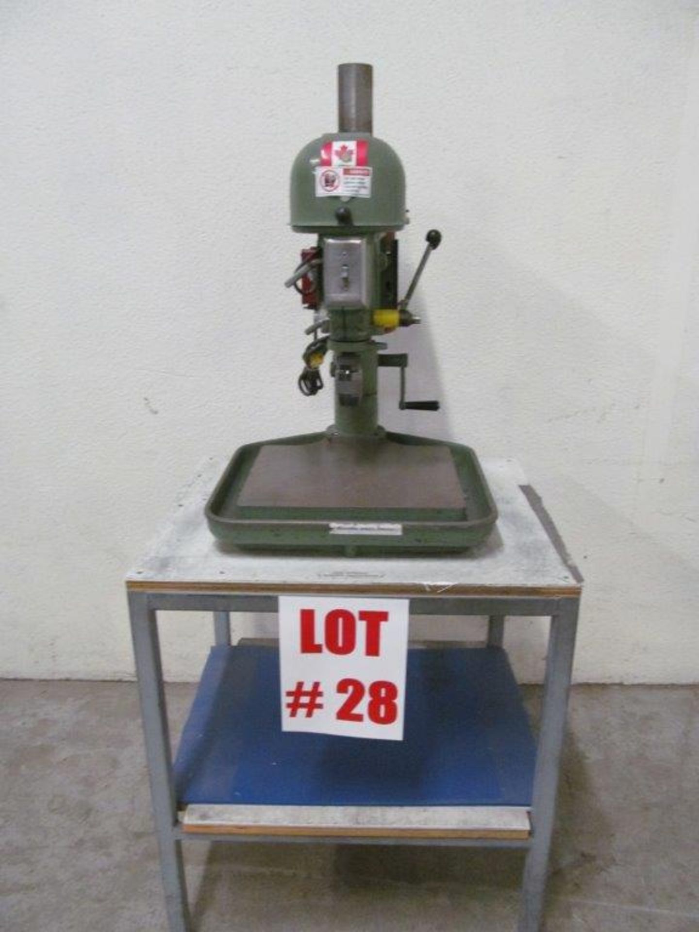 GENERAL DRILL PRESS, MODEL 340, S/N G4037, 115V/1PH/60C, 3/4 HP - LOCATION - HAWKESBURY, ONTARIO - Image 2 of 4