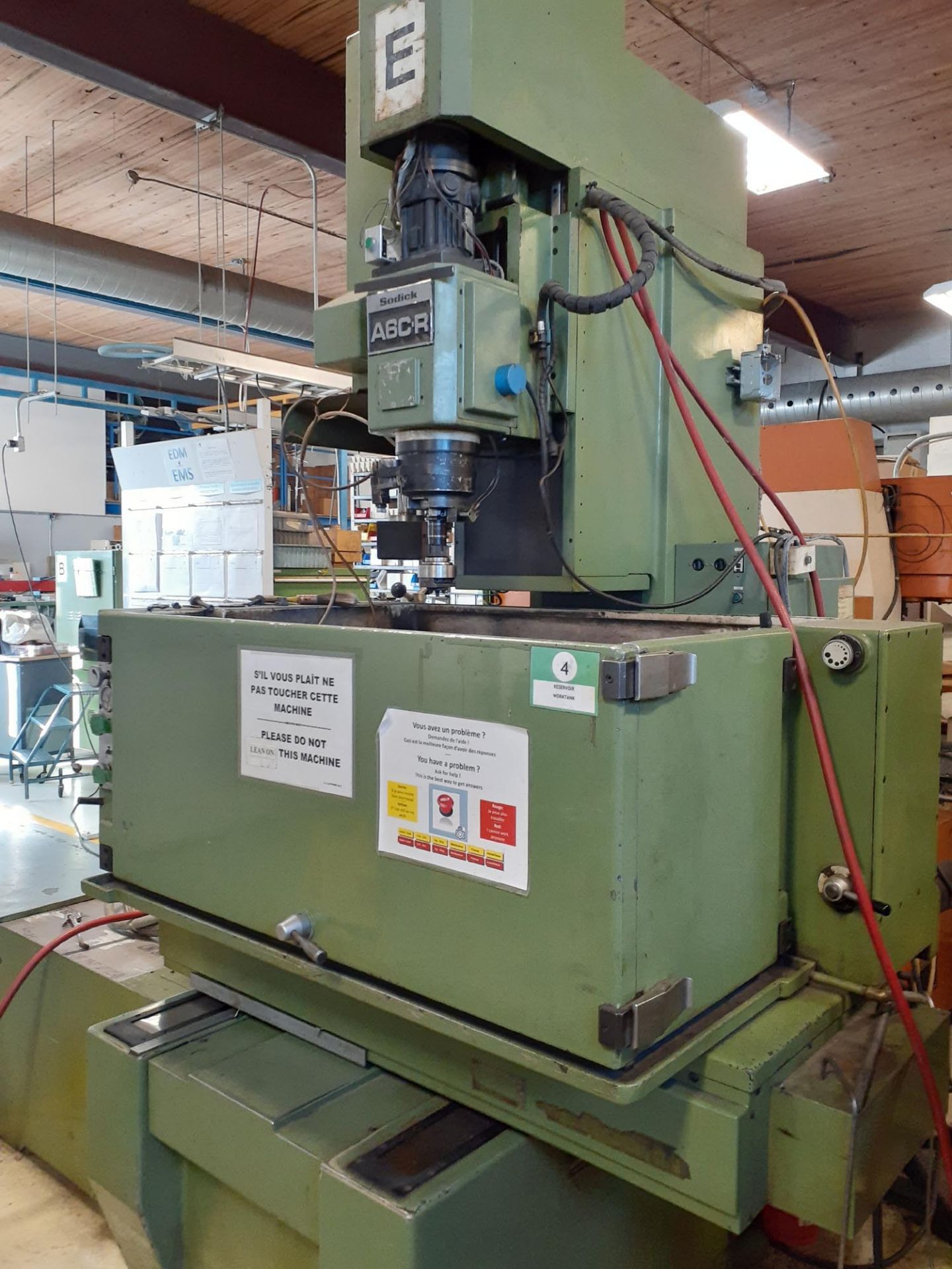 EDM SINKER MODEL SODICK A6C.R, S/N: A6C-014, 70 AMP CAPACITY, LOCATION: MONTREAL AREA