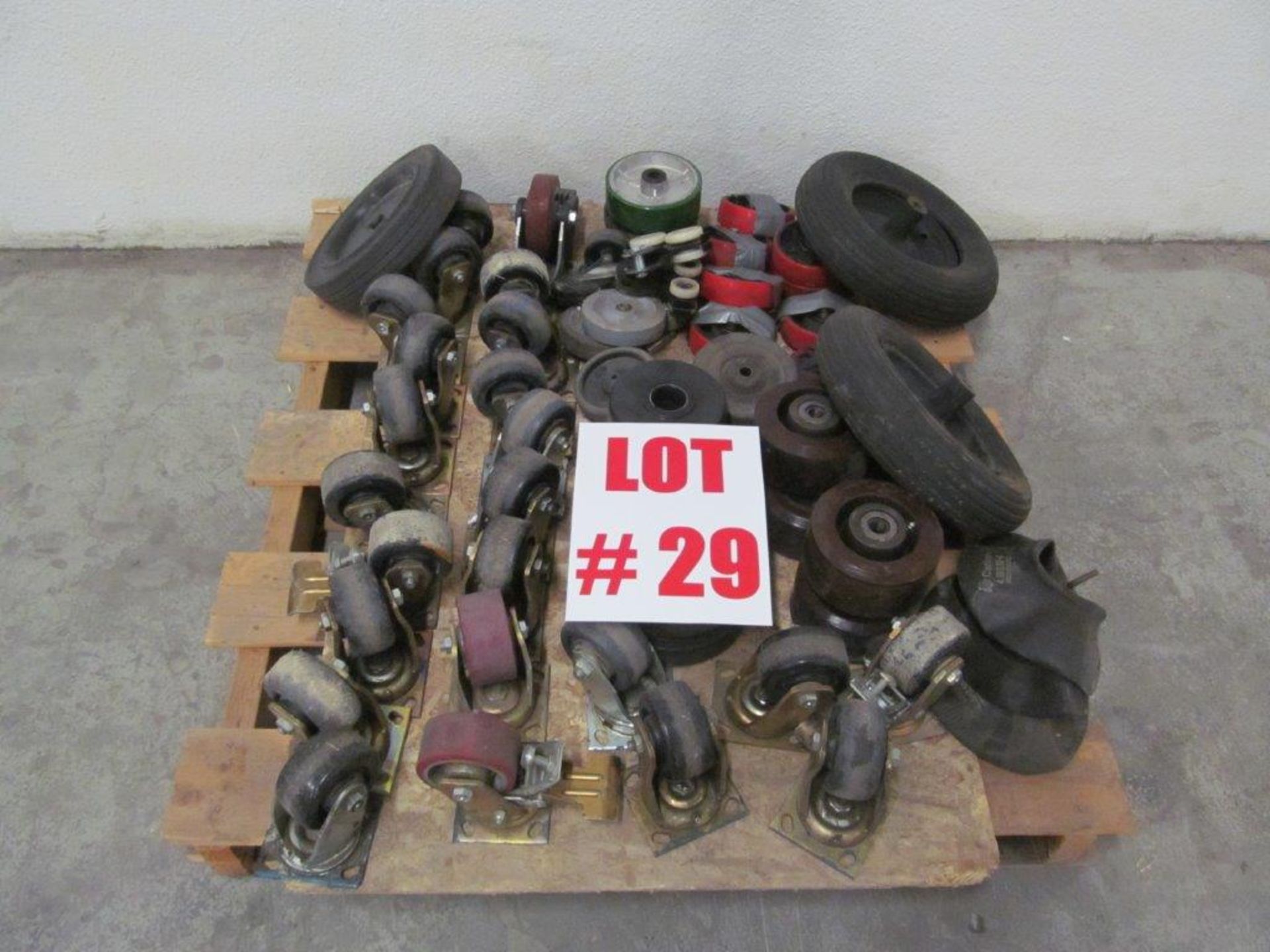 (1) LOT ASSORTED HEAVY DUTY CASTERS - LOCATION - HAWKESBURY, ONTARIO - Image 2 of 2