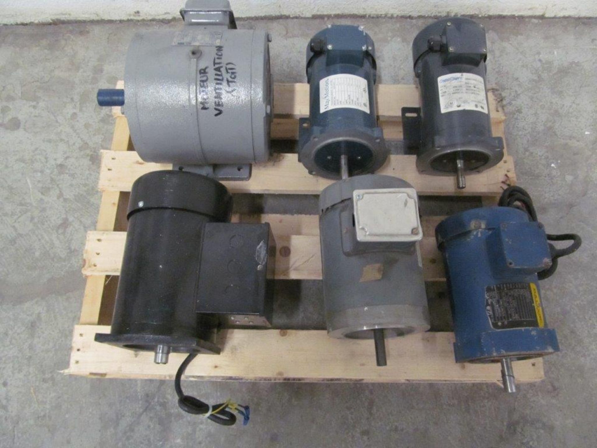 (1) LOT (6) ASSORTED ELECTRICAL MOTORS - LOCATION - HAWKESBURY, ONTARIO - Image 2 of 2