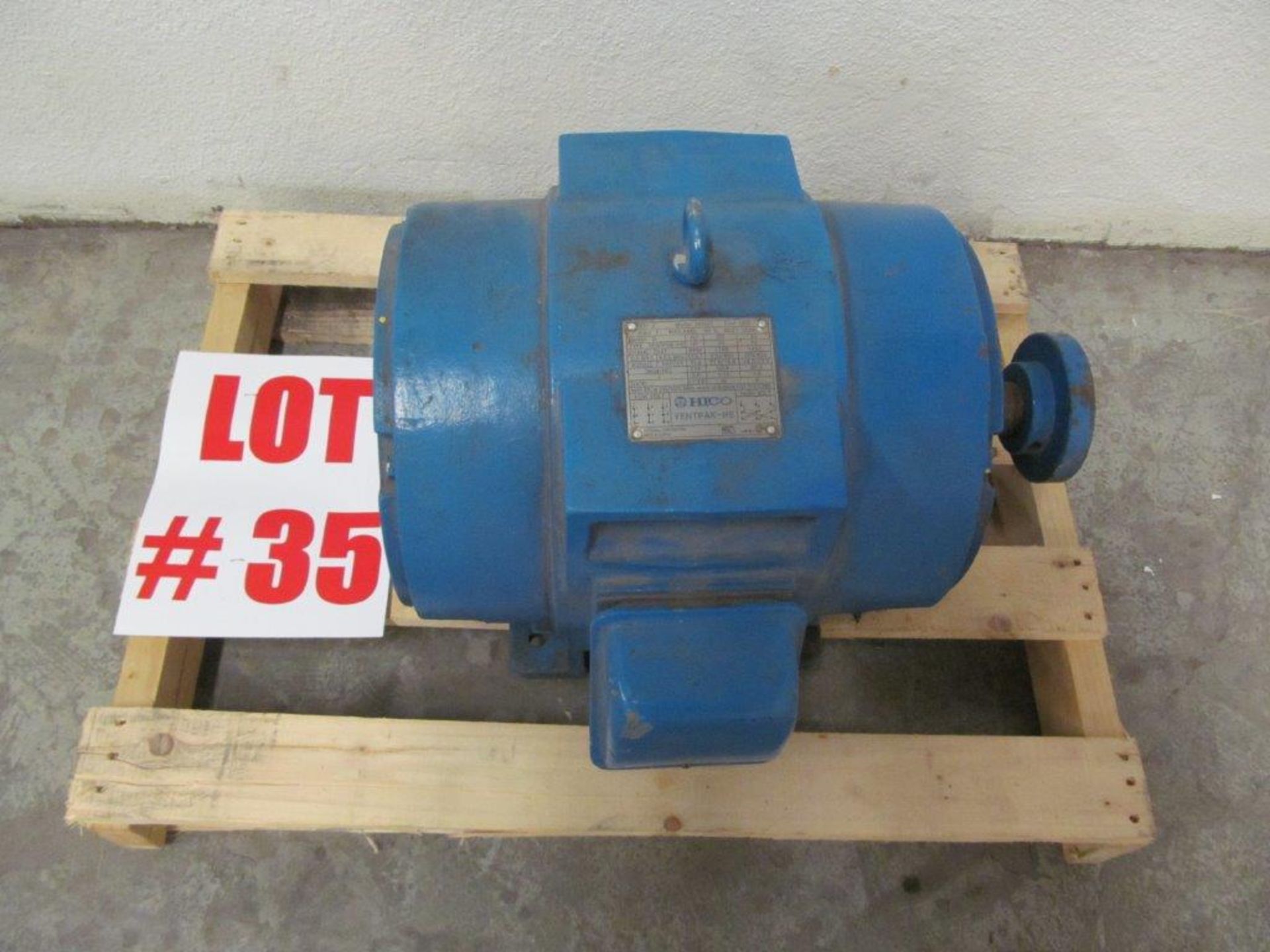 HICO 15HP ELECTRIC MOTOR, 240V/460V/3PH/60C - LOCATION - HAWKESBURY, ONTARIO