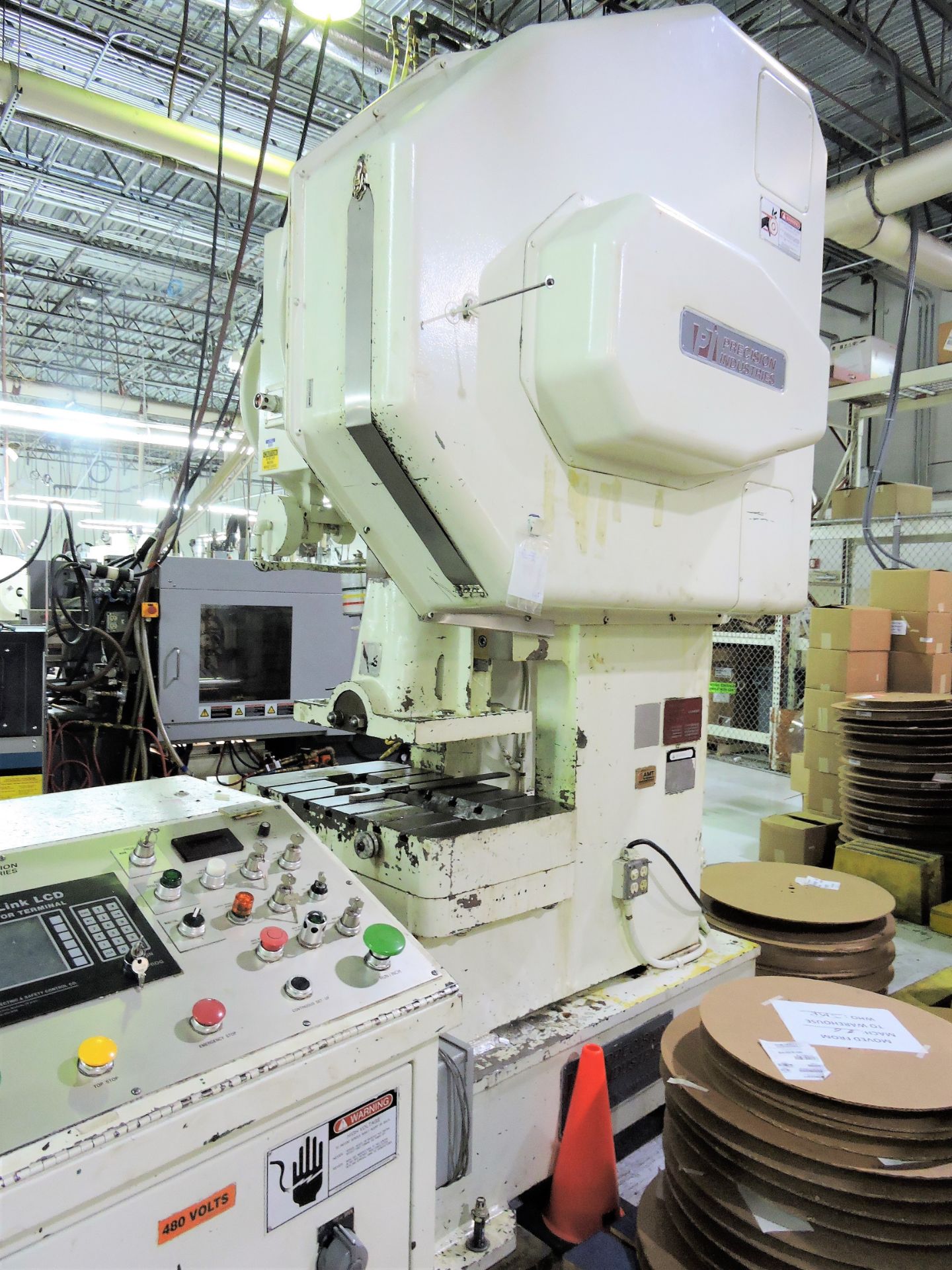 PRECISION INDUSTRIES POWER PUNCH PRESS O.B. TYPE HIGH PRECISION, HIGH SPEED GAP TYPE - Image 2 of 7