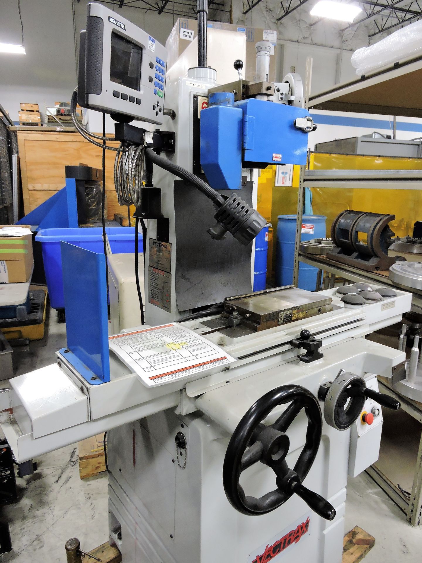 VECTRAX MODEL 618M RECIPROCATING HORIZONTAL SURFACE GRINDER (2011) - Image 2 of 7