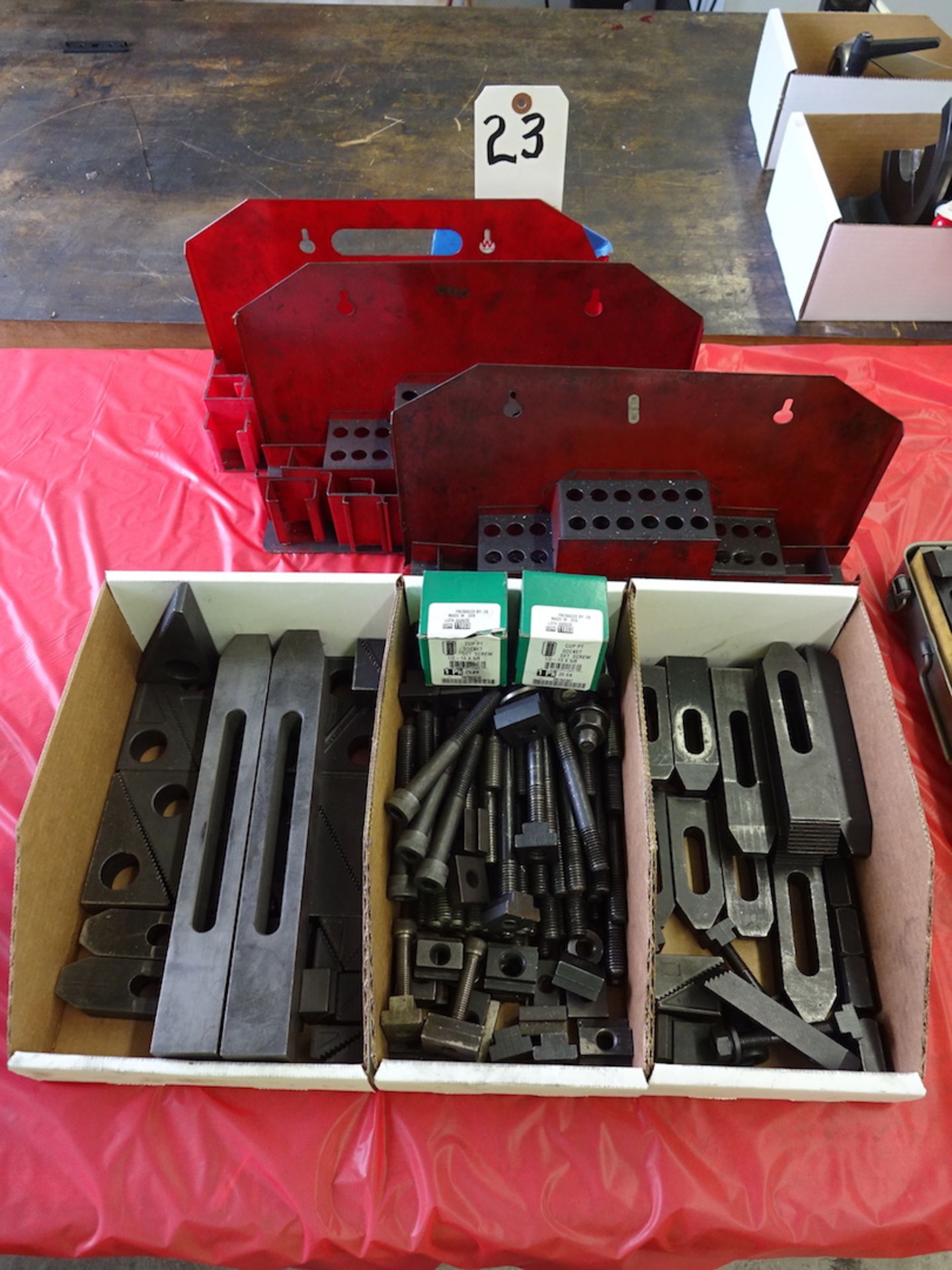 LOT: Assorted Hold Down Parts