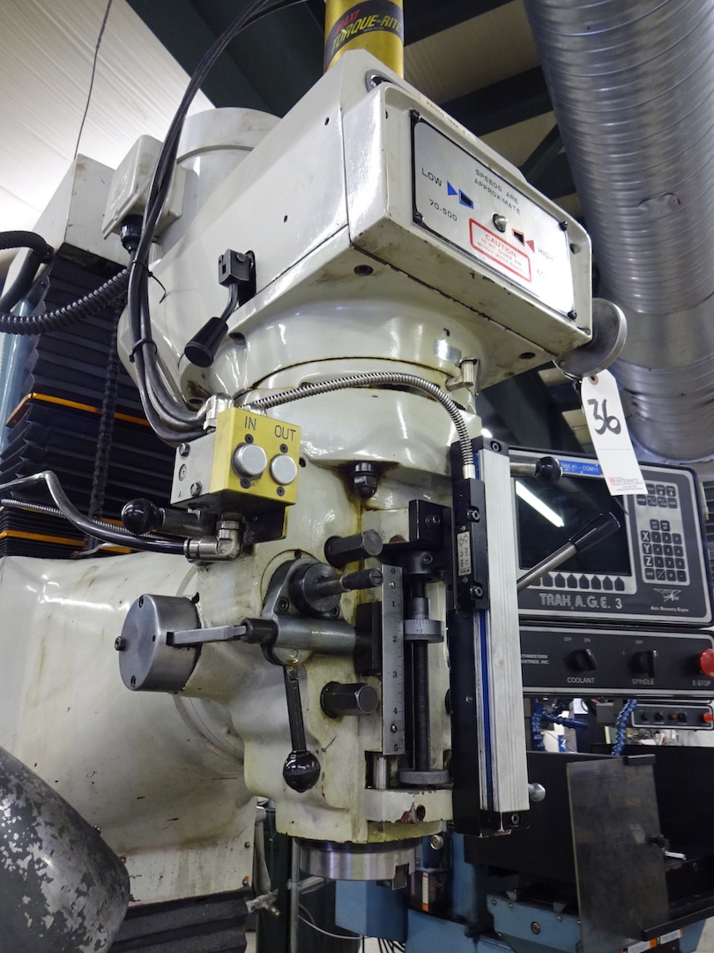 1999 Southwestern Industries (SWI) Model Trak DPM CNC Vertical Milling Machine, S/Ns 99-4959, Trak - Image 6 of 10