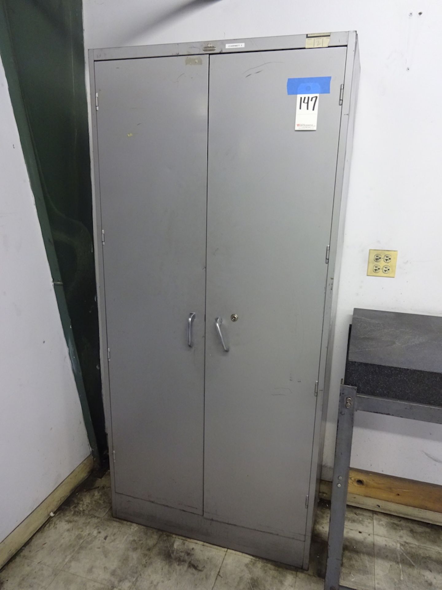 All-Steel Equipment 2-Door Steel Storage Cabinet