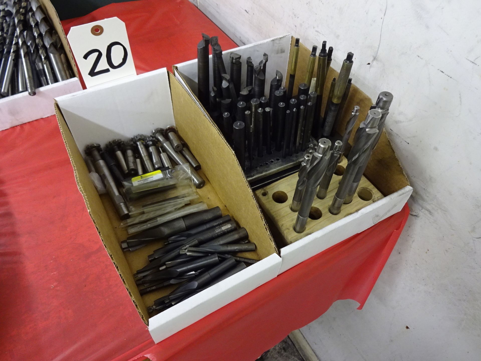 LOT: Keyway Cutters, Counterbores, Boring Bars & Center Punches