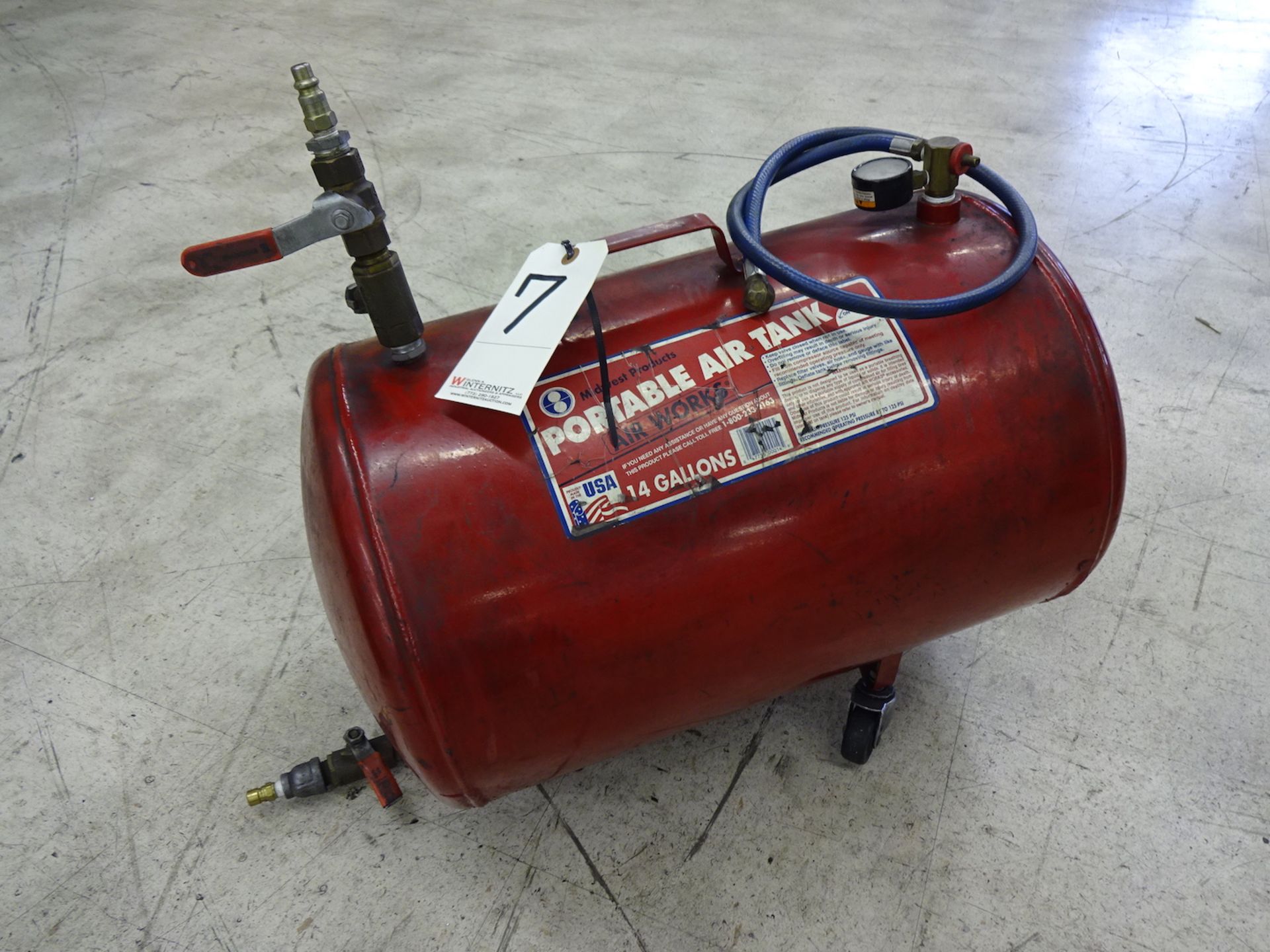 Midwest Products 14 Gallon Portable Air Tank