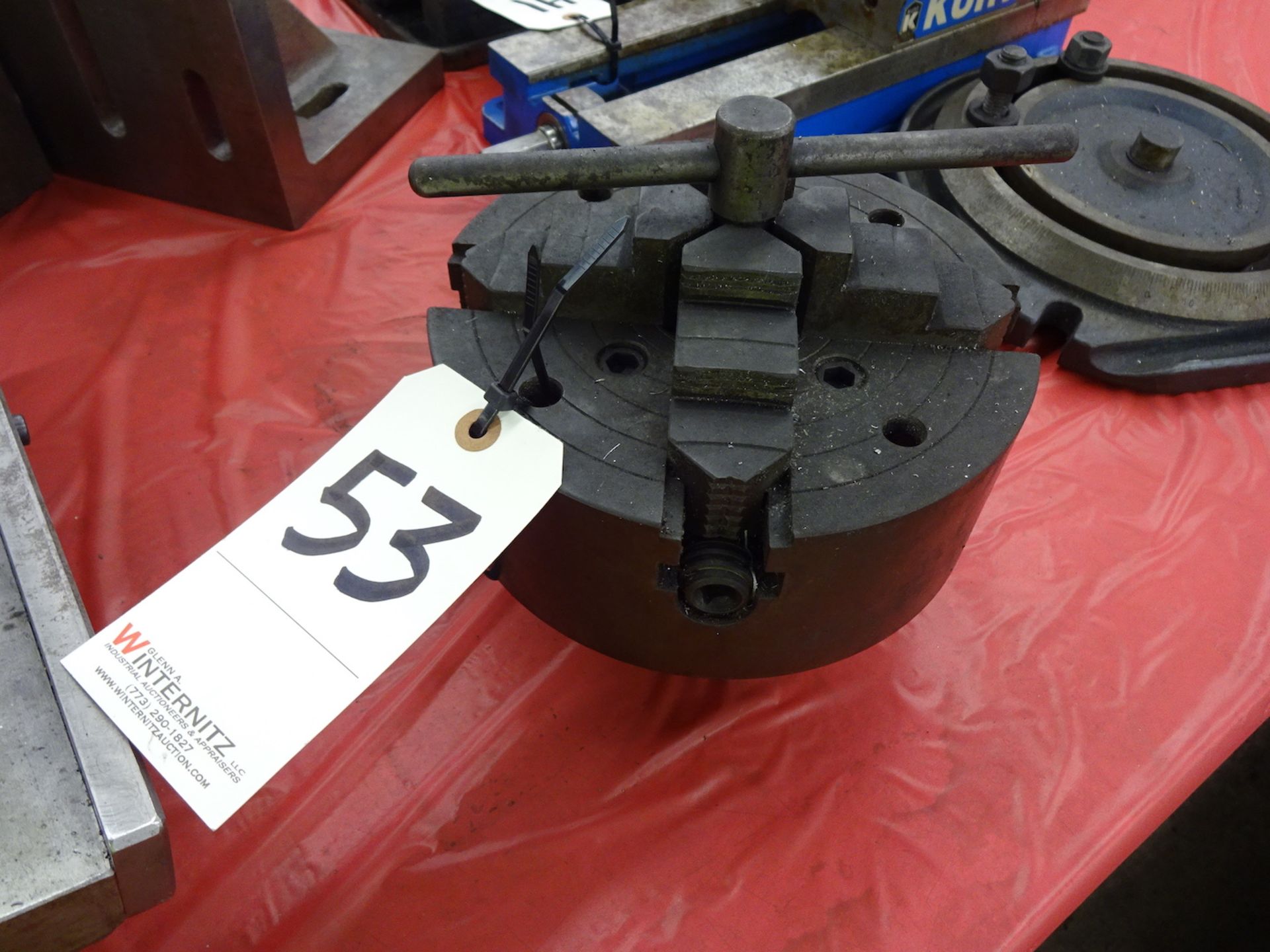 8 in. 4-Jaw Chuck