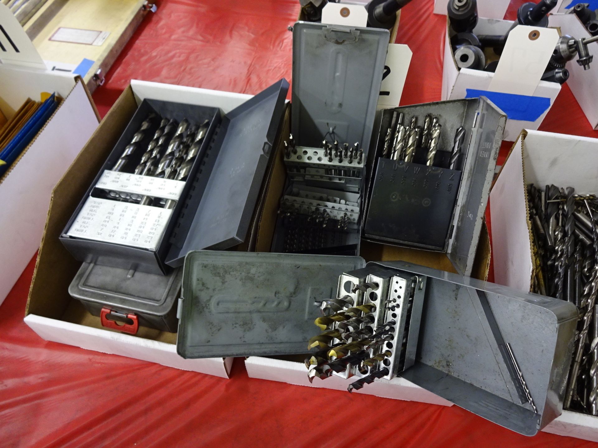 LOT: (5) Assorted Drill Indexes with Drills