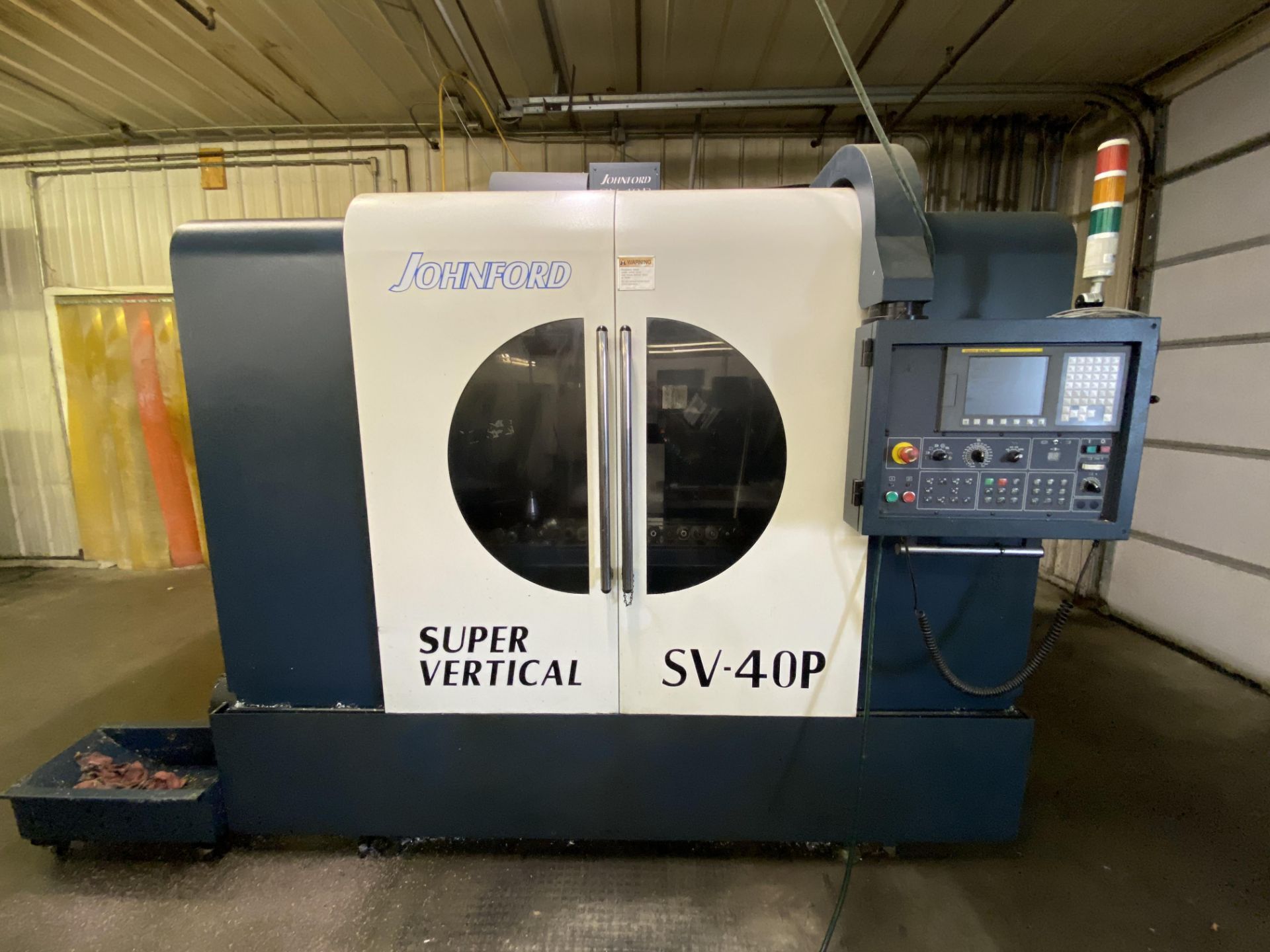 (2007) Johnford Model SV-40P 3 Axis Vertical Machining Center S/n MLB7408 - Image 4 of 4